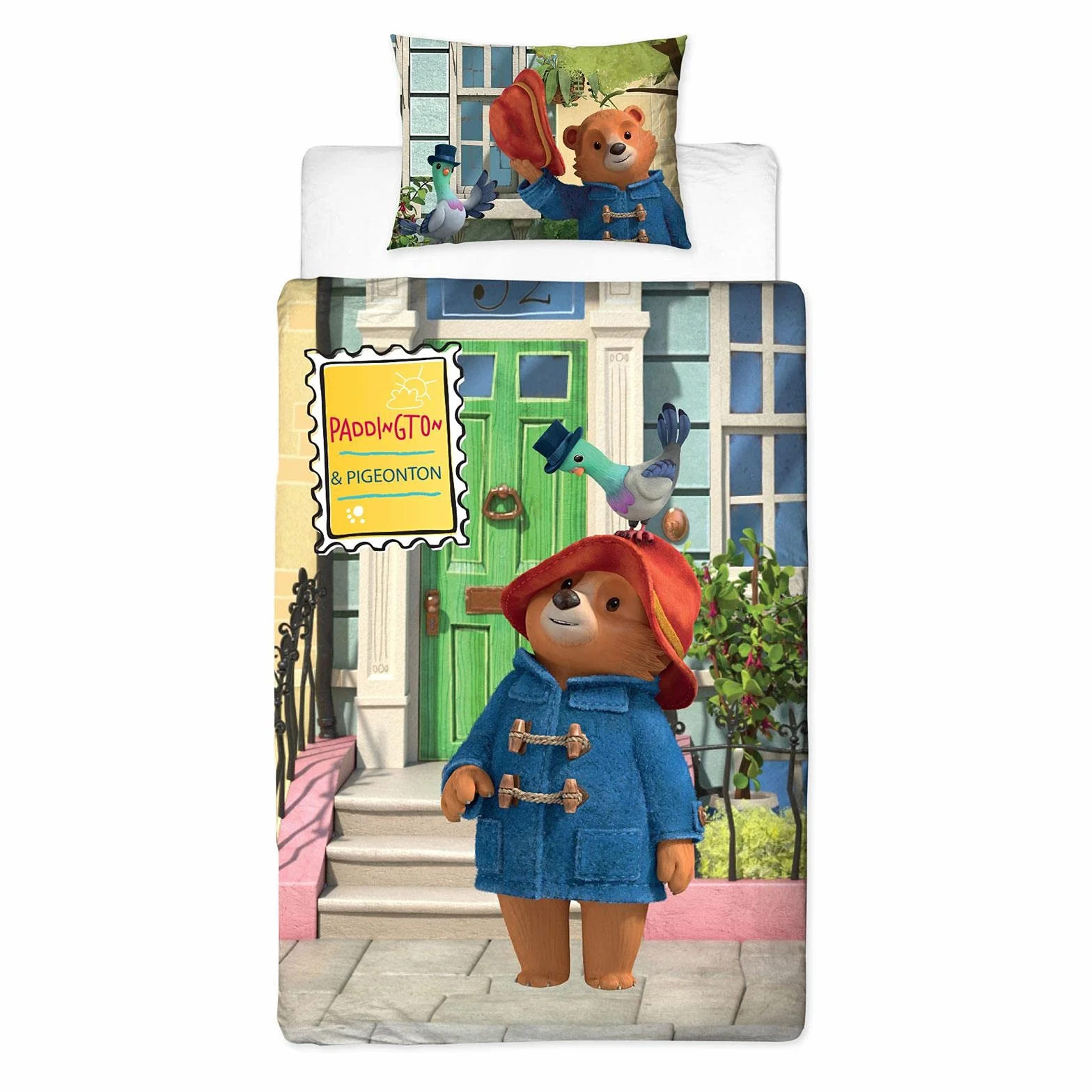 Paddington Bear Przyjaciele zestaw poszewek na kołdrę