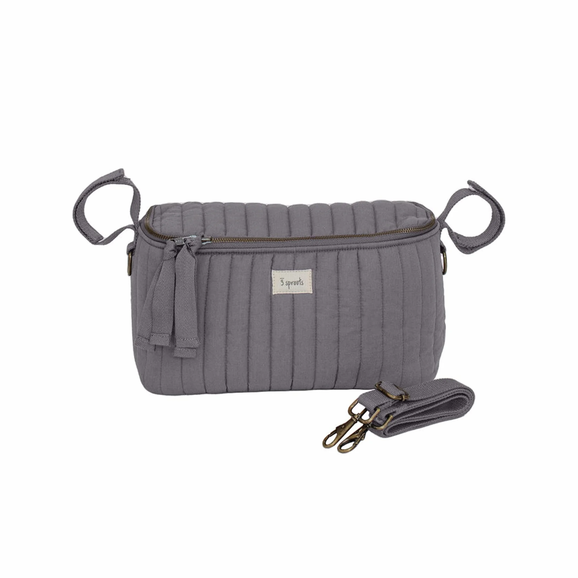 3 Sprouts - Organizer - Quilt/Charcoal grey (ISQSGY)