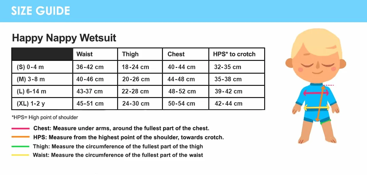 Splash About Happy Nappy Wetsuit Up & Away 12-24 miesięcy