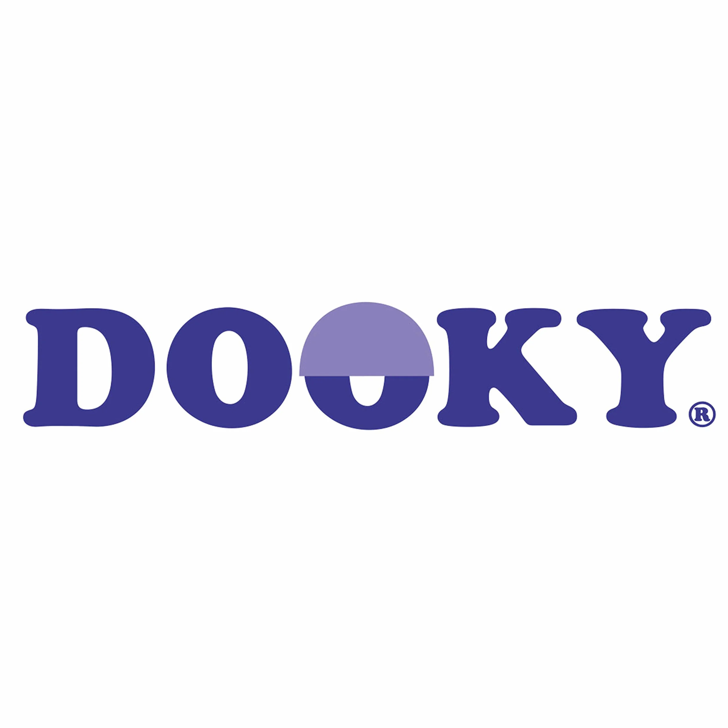 Dooky Universal Pads Ochraniacze pasów bezpieczeństwa & Podkładki pod pasy do nosidełka dla niemowląt, wózka & fotelika samochodowego (wzór:grupa wiekowa 0+, dla większości marek), Biały