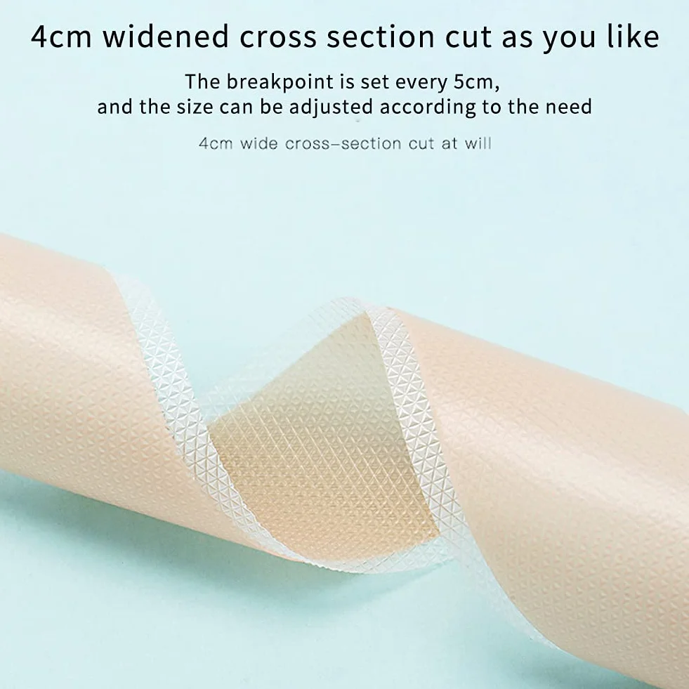 Surakey Silikonowy plaster do korekcji estetycznych uszu dla noworodków, niemowląt, wystający plaster na ucho, oddychający plaster na uszy, 4 x 50 cm