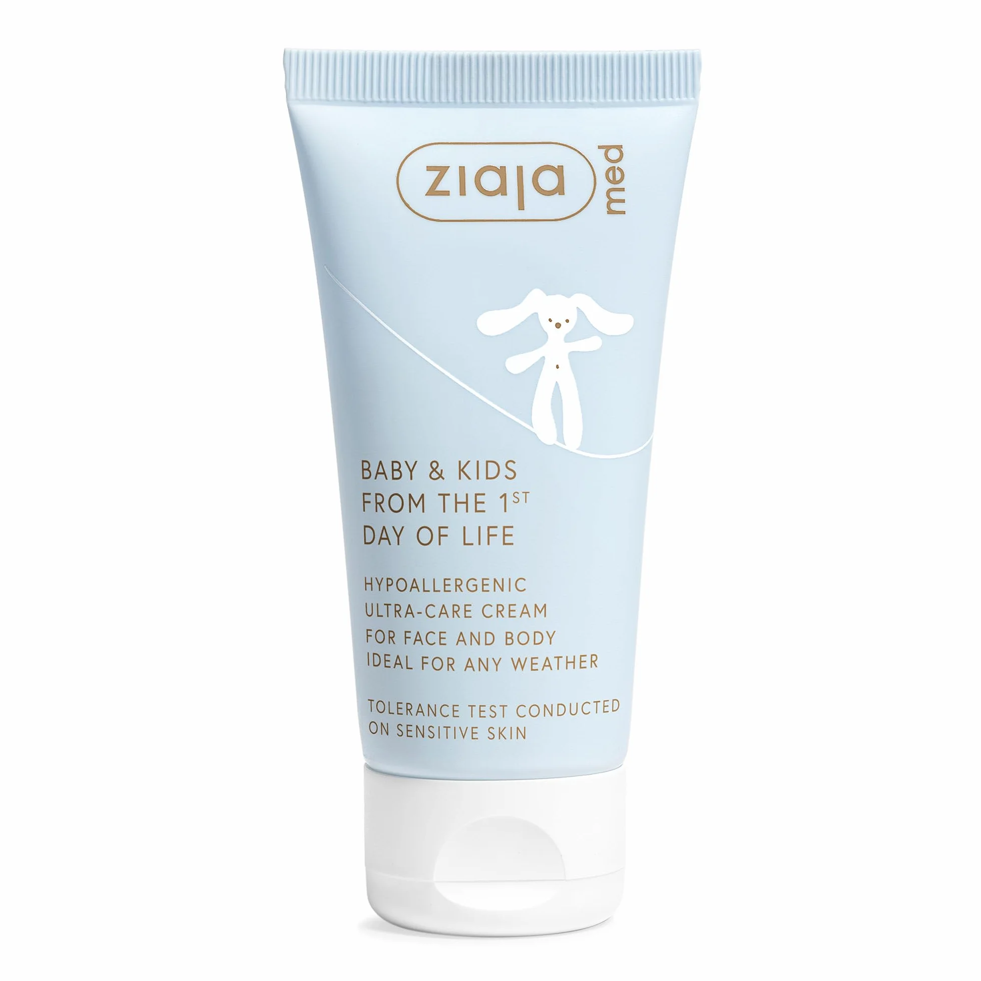 ZIAJA MED BABY & KIDS Ultra-Care krem do twarzy i ciała dla niemowląt 50 ml hipoalergiczny nawilżający