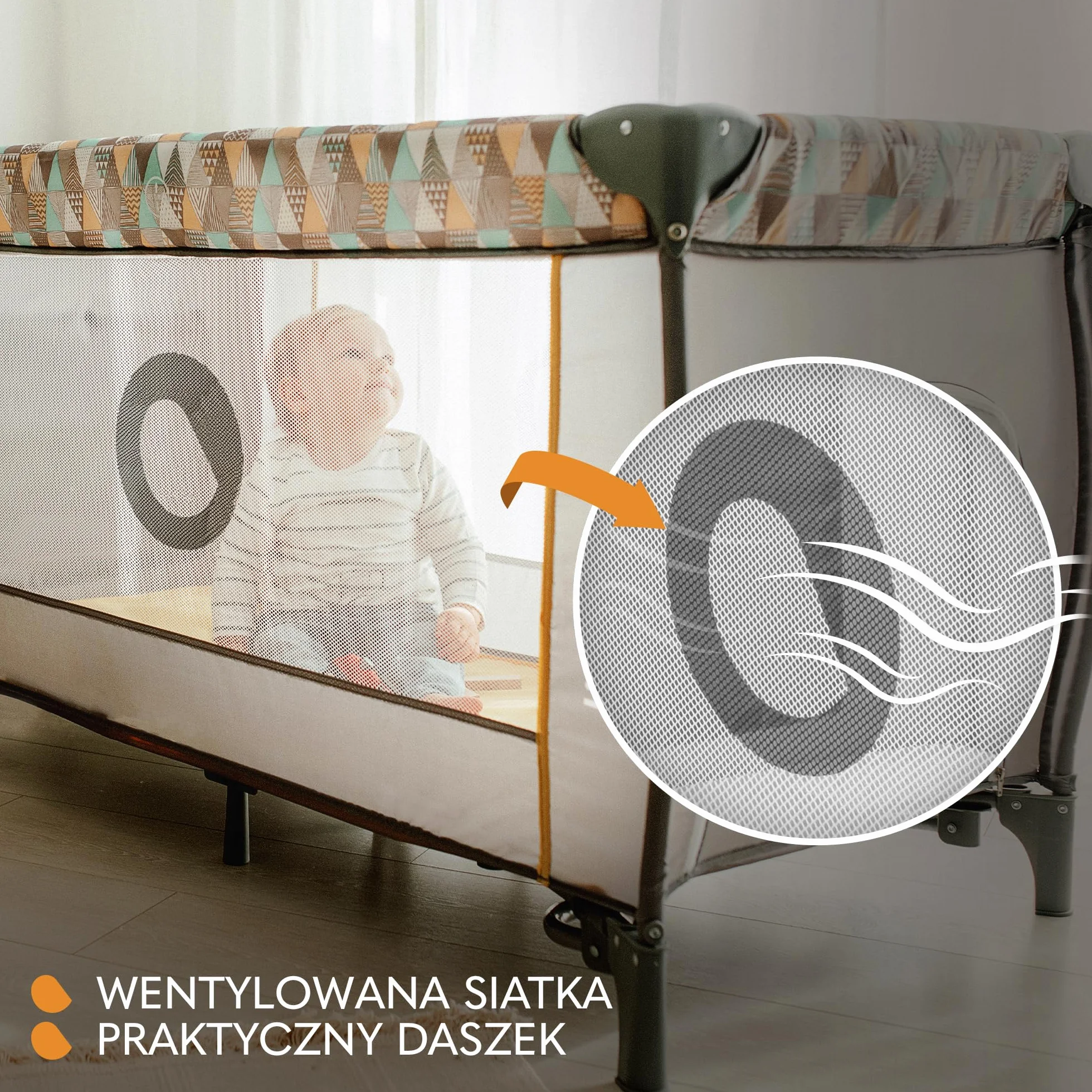 Lionelo LO-SVEN PLUS GREY SCANDI Wielofunkcyjne Łóżeczko dla Dzieci, Grey Scandi, 125 x 77 x 65 cm