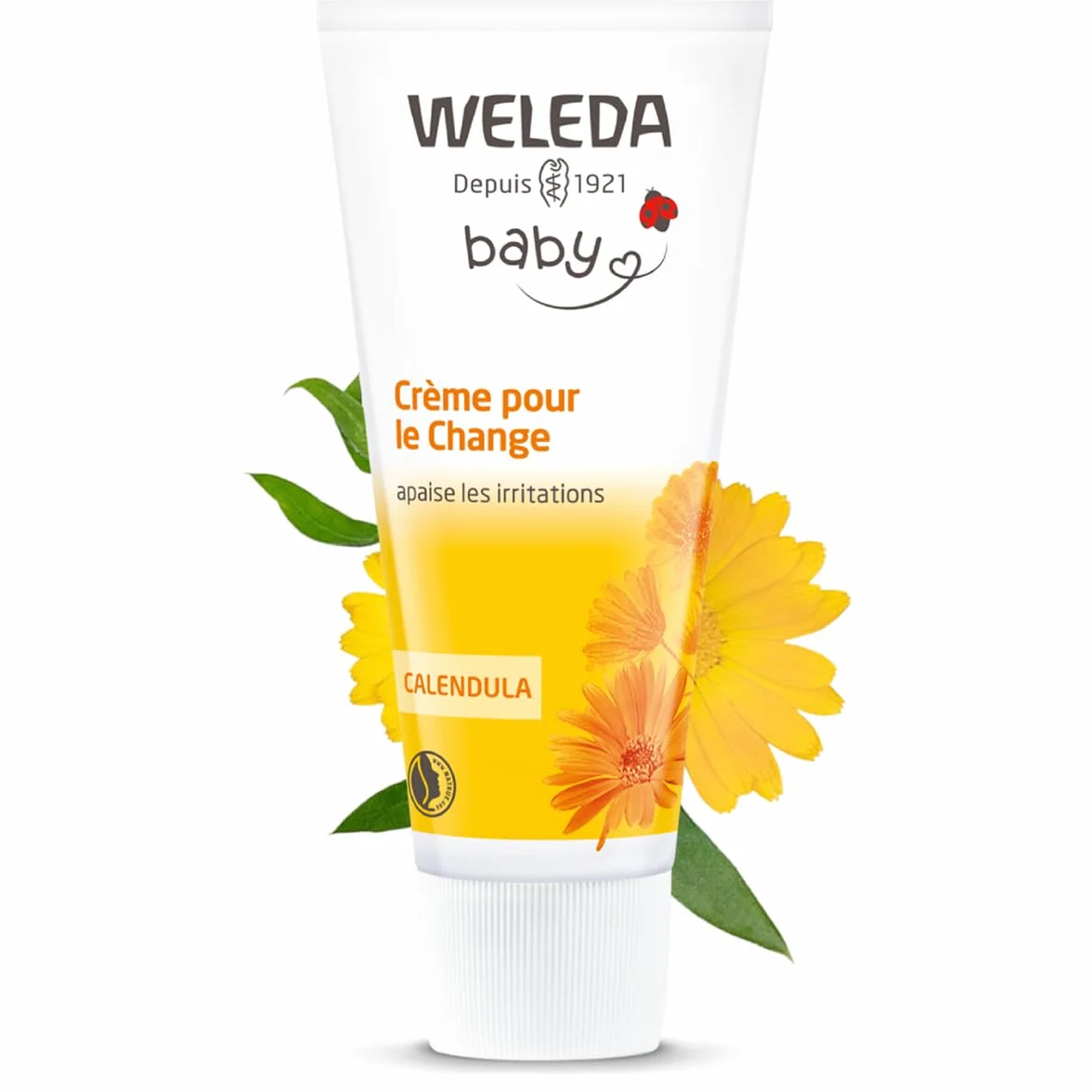 Weleda Baby Calendula krem do wymiany pieluch 2 x 75 ml