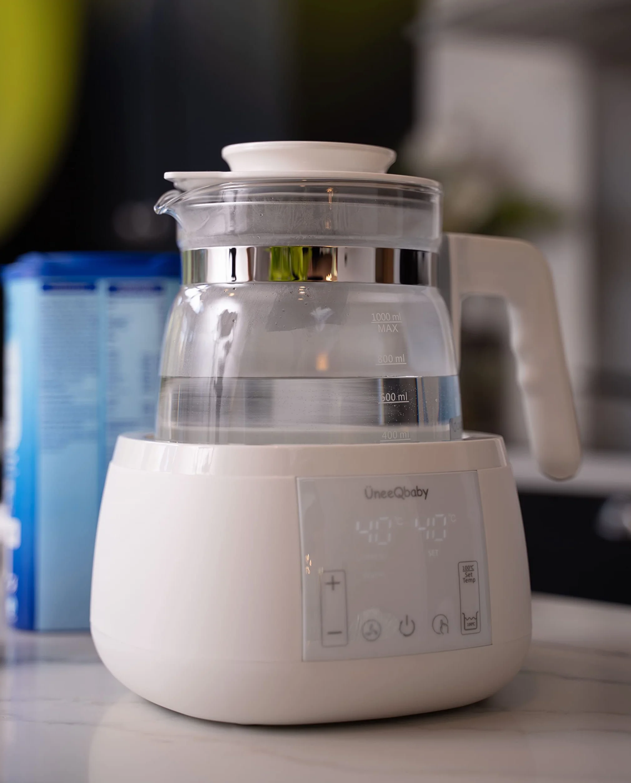 mit Nachtlicht, Babynahrung Wasserkocher für Milchfutter, EU-Ausgabe