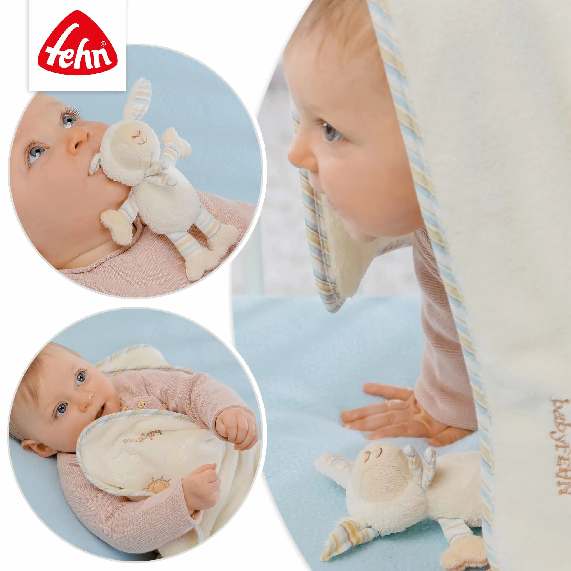 Fehn Baby Fehn 396089 Koc Polarowy, Owca