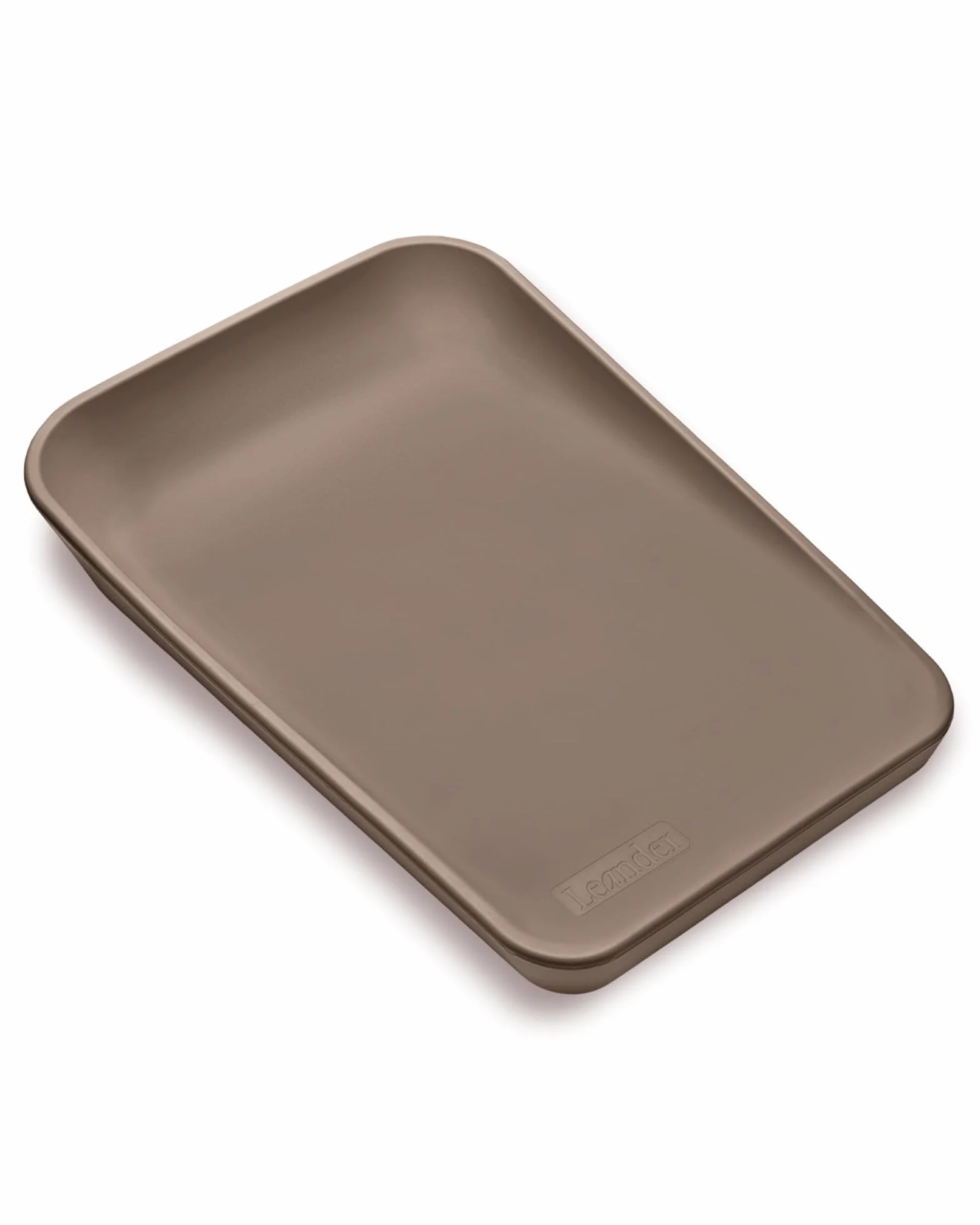 Leander Matty™ Mata do przewijania 50 x 70 cm, Mocca – aksamitnie miękka podkładka do przewijania, odporna na działanie wody i zmywalna, antypoślizgowa, wyprodukowana w Danii