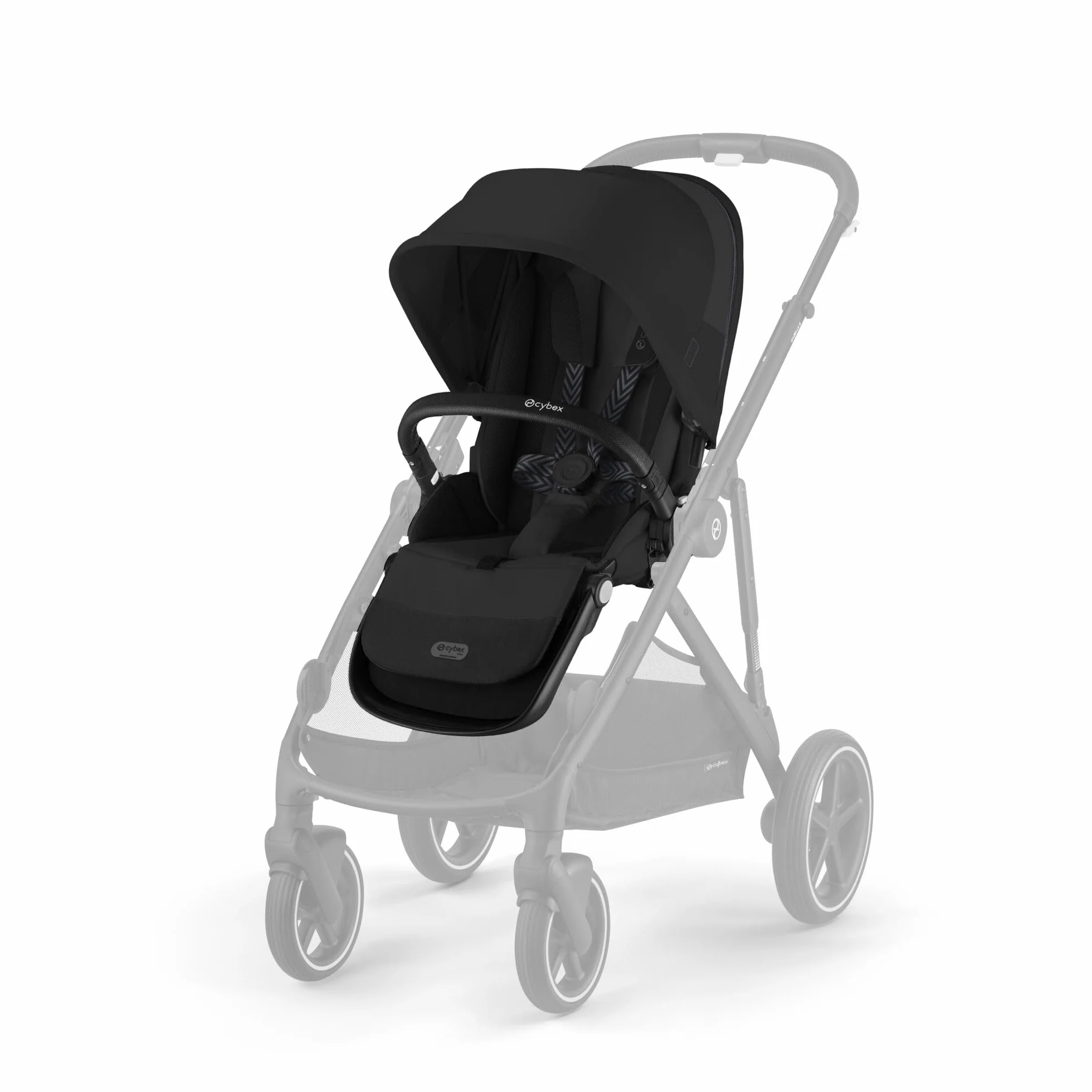CYBEX Gold siedzisko do wózka GAZELLE S i e-GAZELLE S, od urodzenia do ok. 4 lat, Moon Black