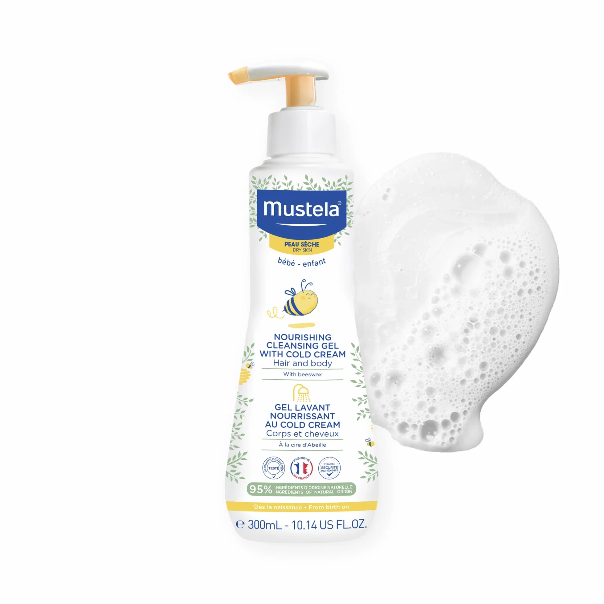 Mustela Żel do Mycia dla Dzieci, 300 g