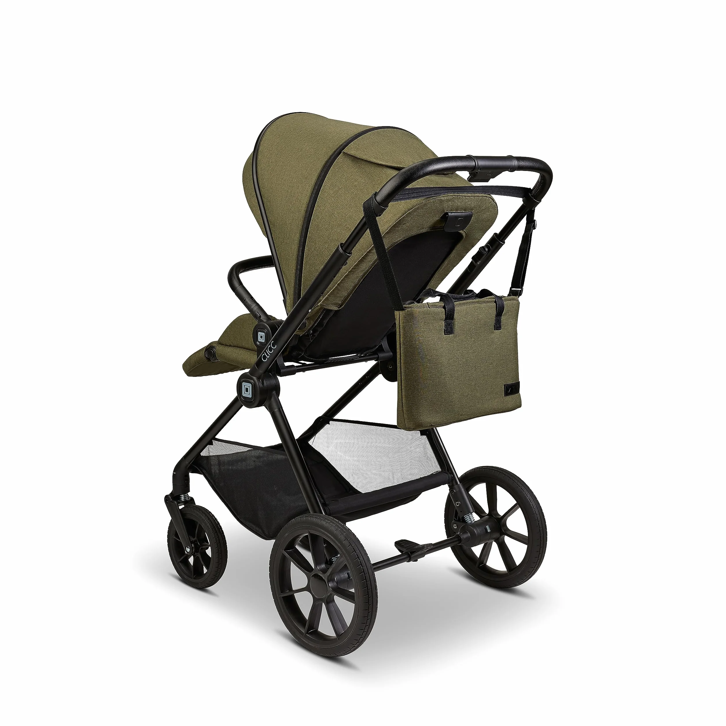 Wózek dziecięcy kombi Clicc moss Green/Melange