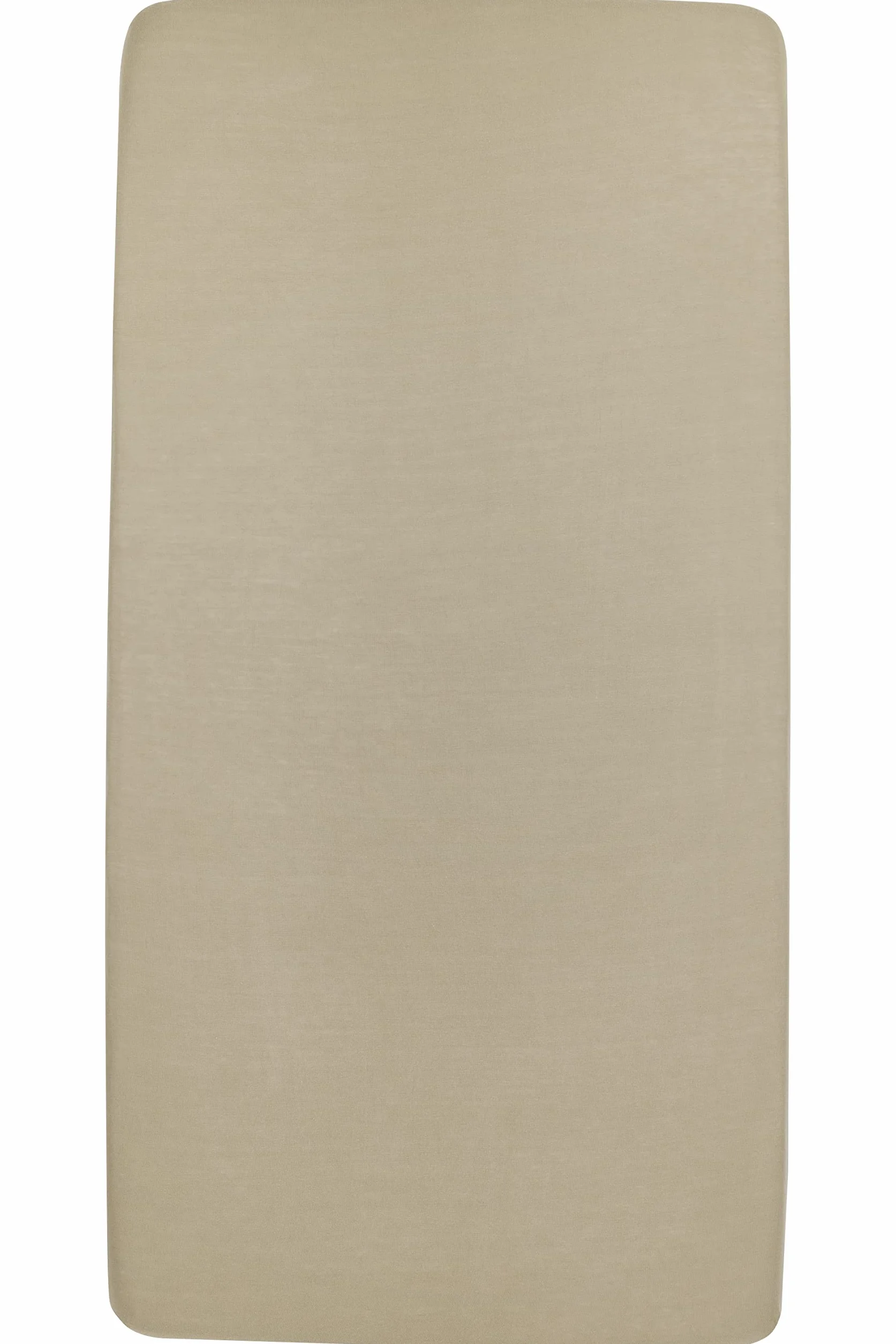 Meyco Baby Prześcieradło do Łóżeczka 50x90 cm Bawełna Jersey Taupe