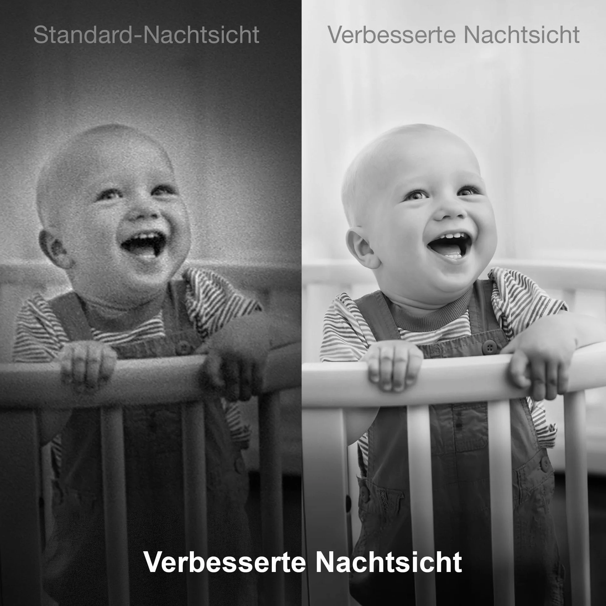 Vtech VM901-1W kamera WiFi, Smart Baby Monitor z wyświetlaczem HD 5 cali, 1080p Tilt/Swivel Camera i aplikacja, szeroki kąt widzenia 120°, działa z systemem iOS, Android