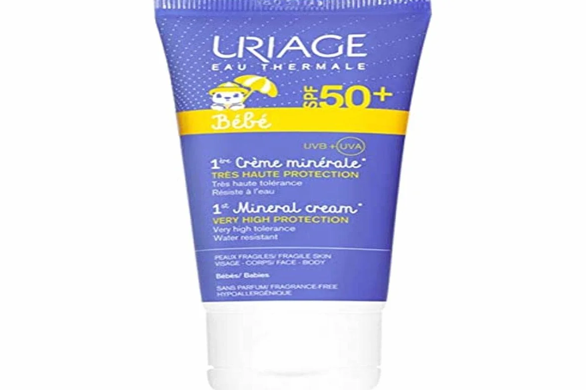 Uriage woda termalna dla niemowląt 1st krem mineralny spf50+ 50ml