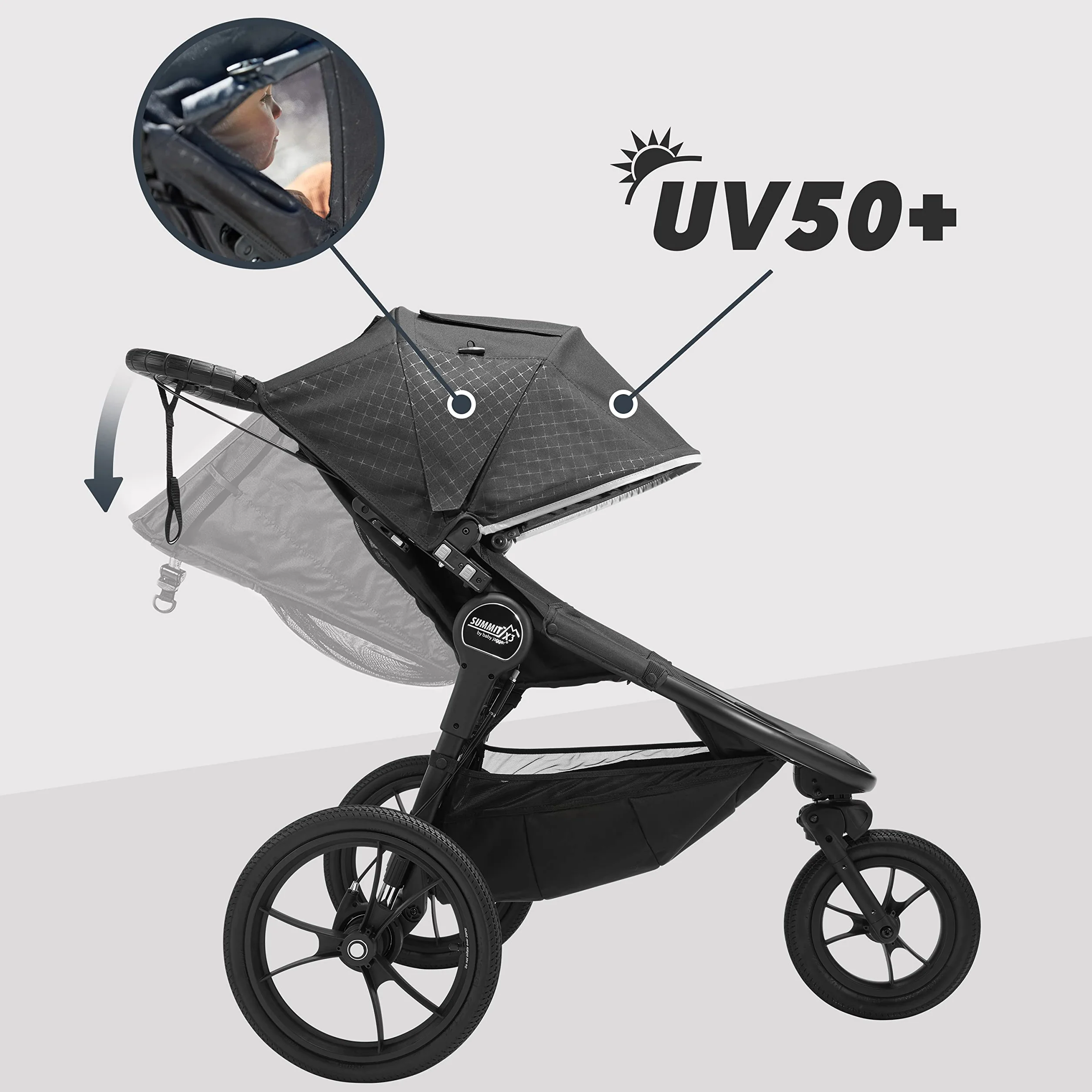 Baby Jogger 2144039 Wózek, Czarny, ‎78 x 55 x 27 cm