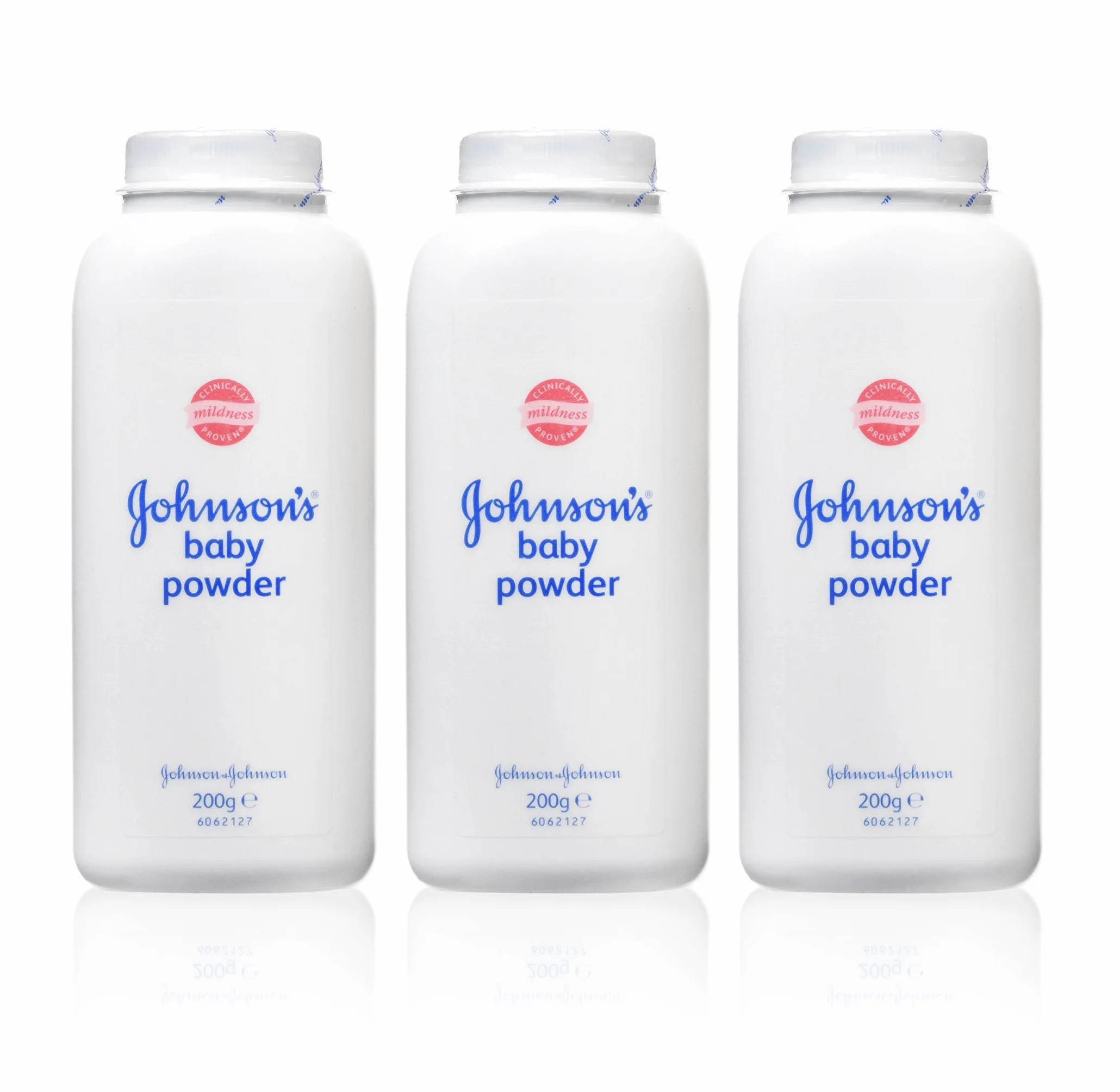 Johnson's Baby Powder 200 g - opakowanie 3 szt