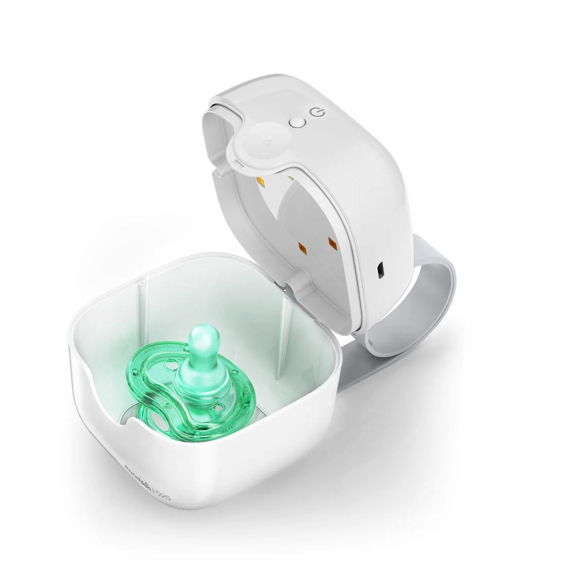 Munchkin Portable Soother & Dummy UV Steriliser, Kills 99% of Germs in 59 Seconds