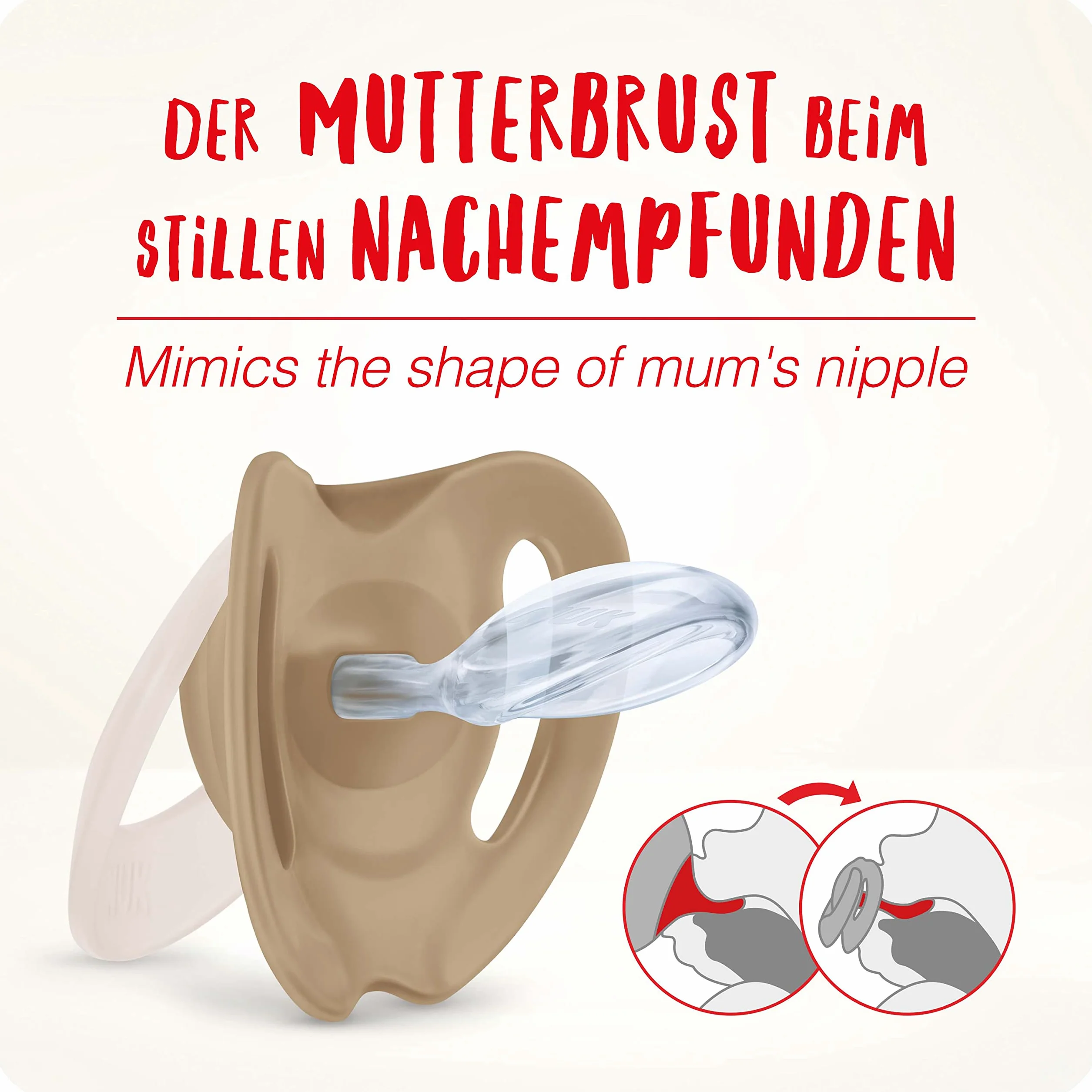 NUK Smoczek dla niemowląt Star Day & Night, 18-36 miesięcy, uspokaja 99% dzieci, silikonowy smoczek bez BPA, z efektem świetlnym ułatwiającym znalezienie w ciemności, krokodyl, 4 sztuki