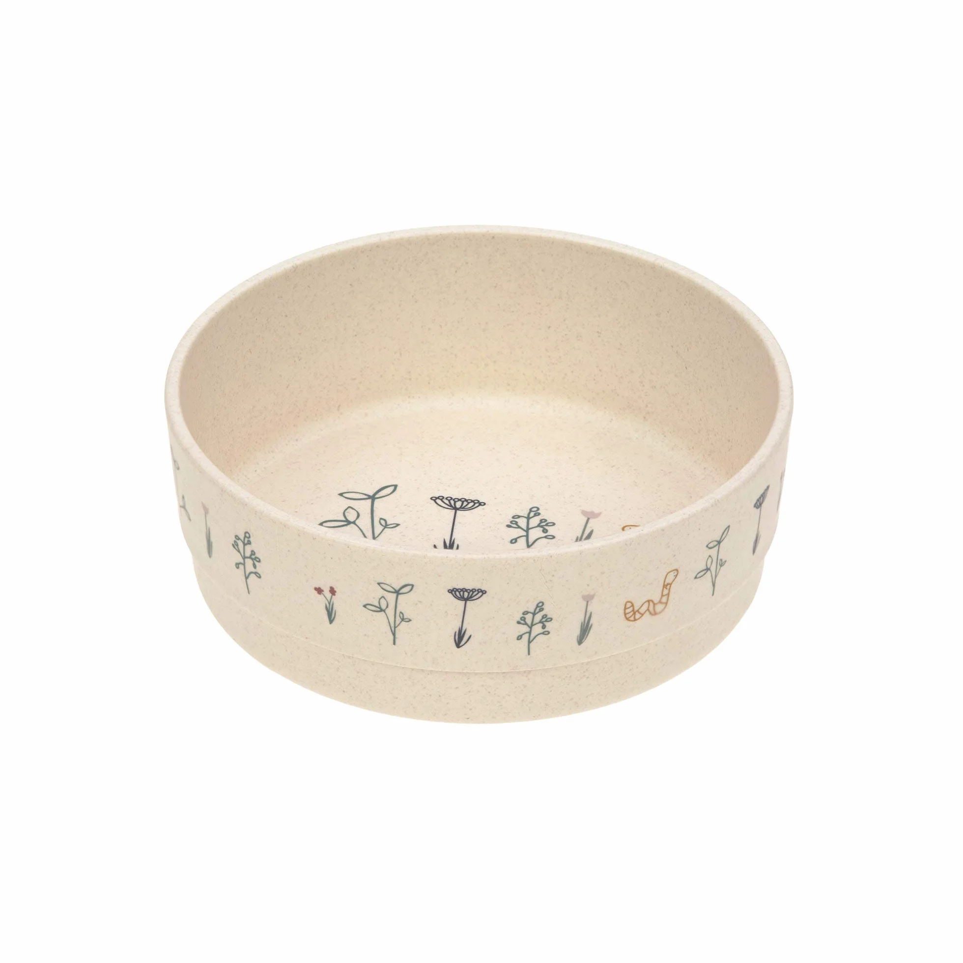 LÄSSIG Misa dziecięca, naczynia dla dzieci, bez melaminy, nie zawierają BPA, nadają się do mycia w zmywarce i kuchenki mikrofalowej/Bowl Garden Explorer