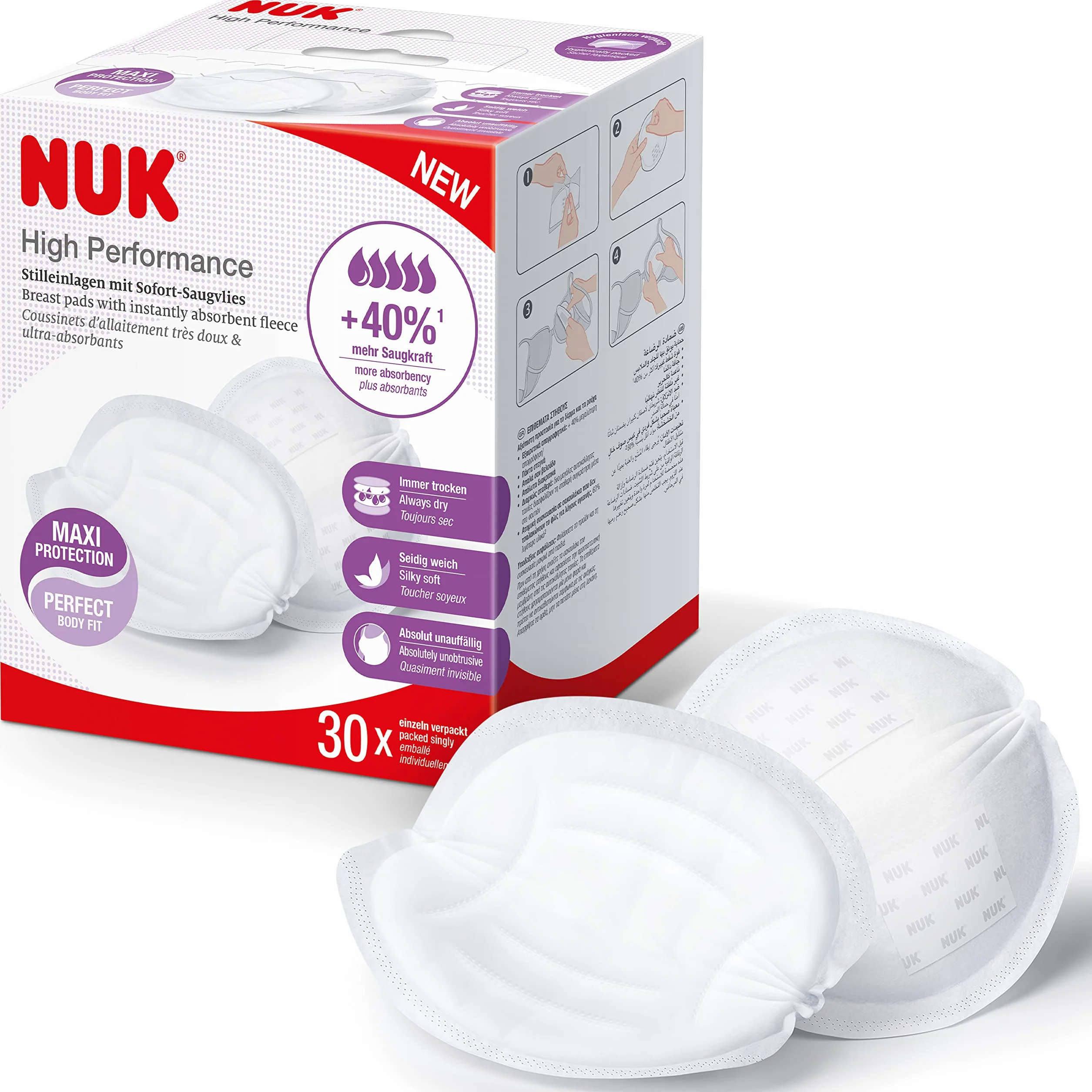 NUK NUK High Performance Breast Pads