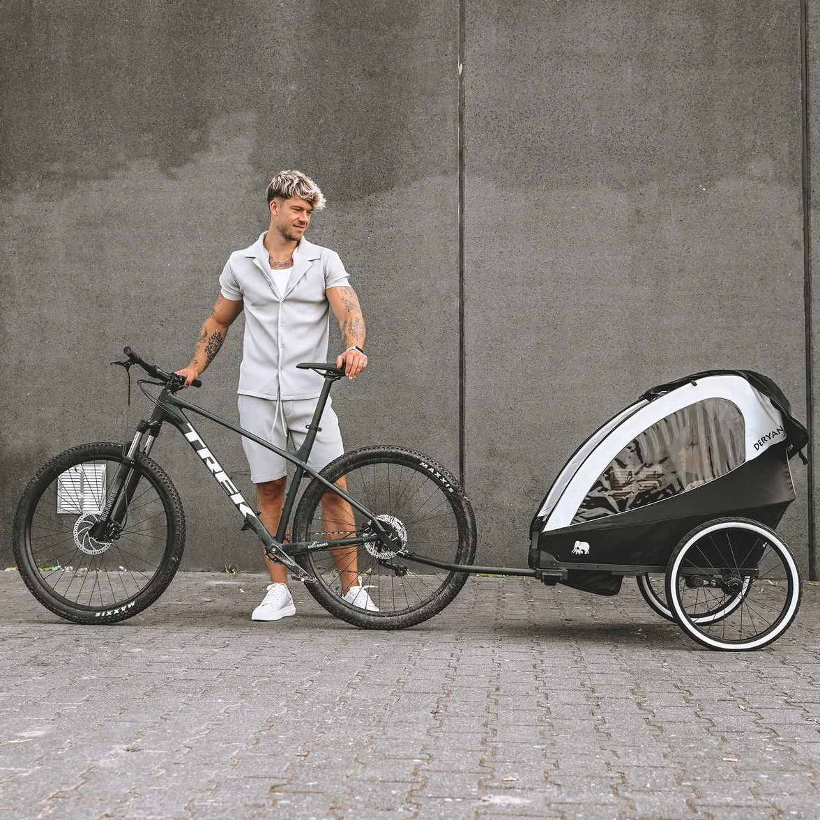 Deryan Luksusowa przyczepka rowerowa