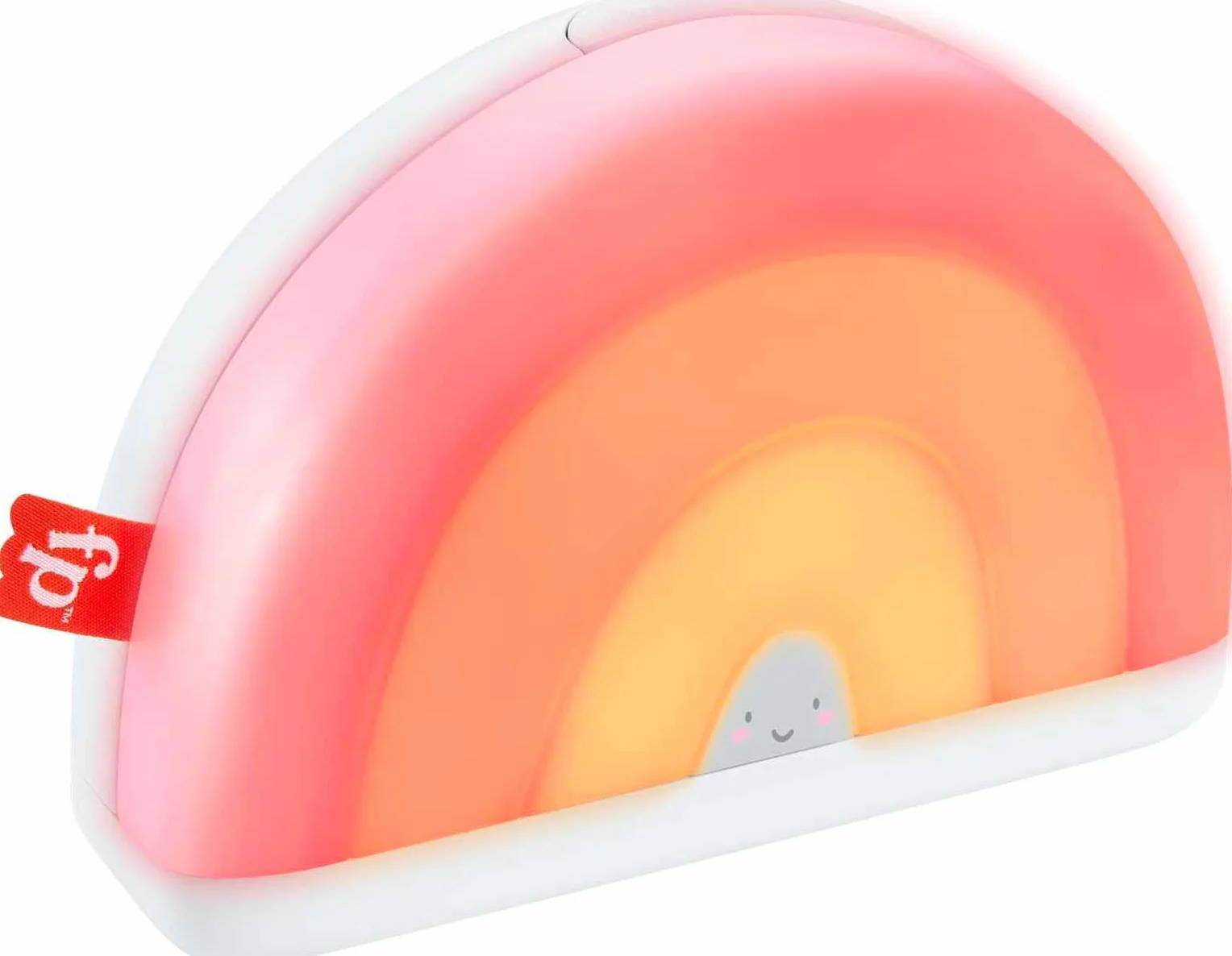 Fisher-Price Uspokajacz Świecąca Tęcza z muzyką i światełkami dla dzieci od narodzin, HGB91