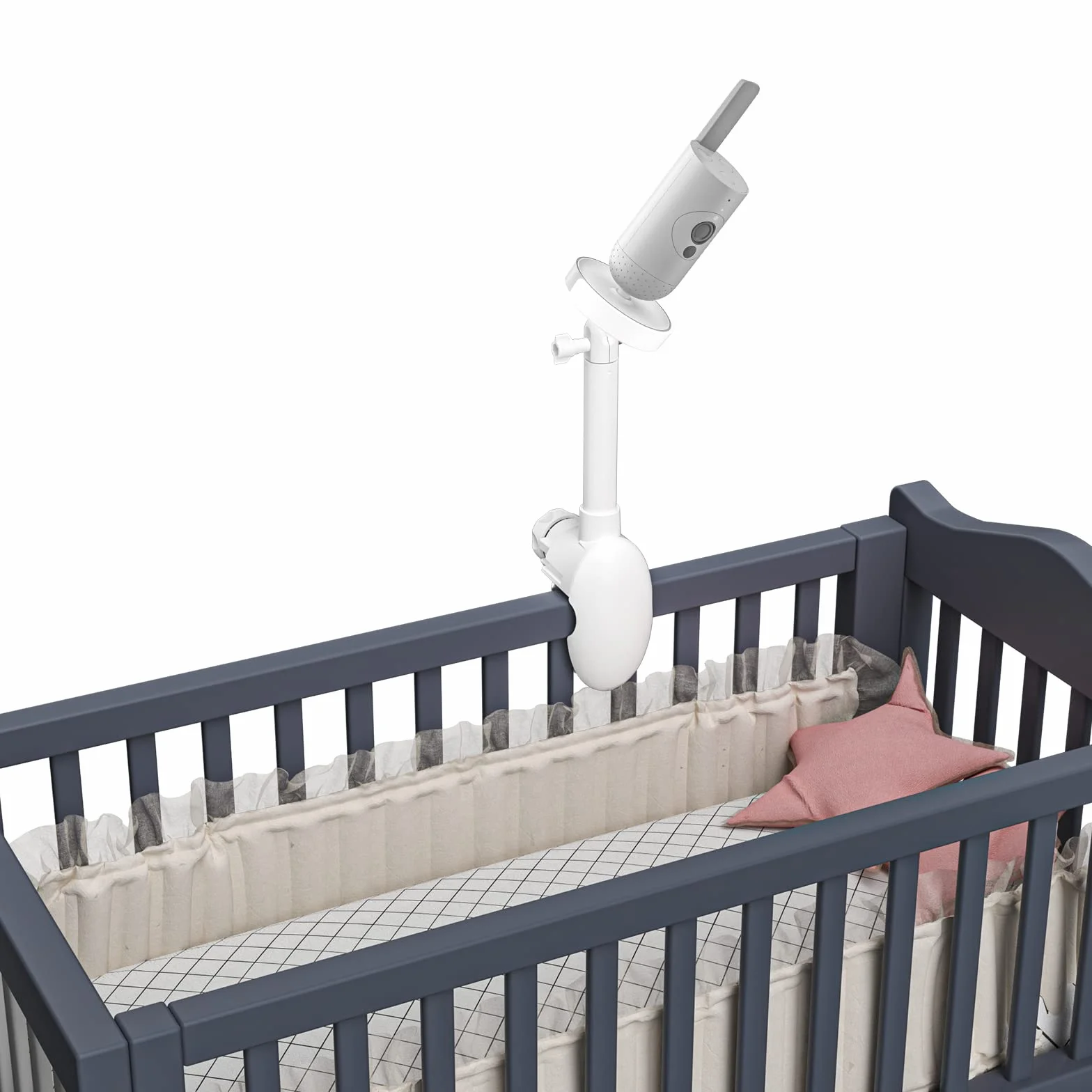 HOLACA Krótka niania niania z klipsem do Philips Avent Video niania z kamerą model SCD923/26, SCD921/26, SCD643/26, SCD973/26, krótki uchwyt na klips