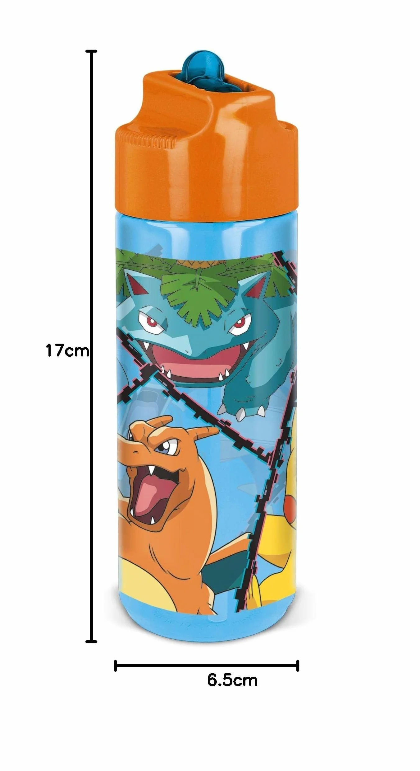 p:os Pokemon Trinkflasche: ca. 540 ml, Tritan, PP
