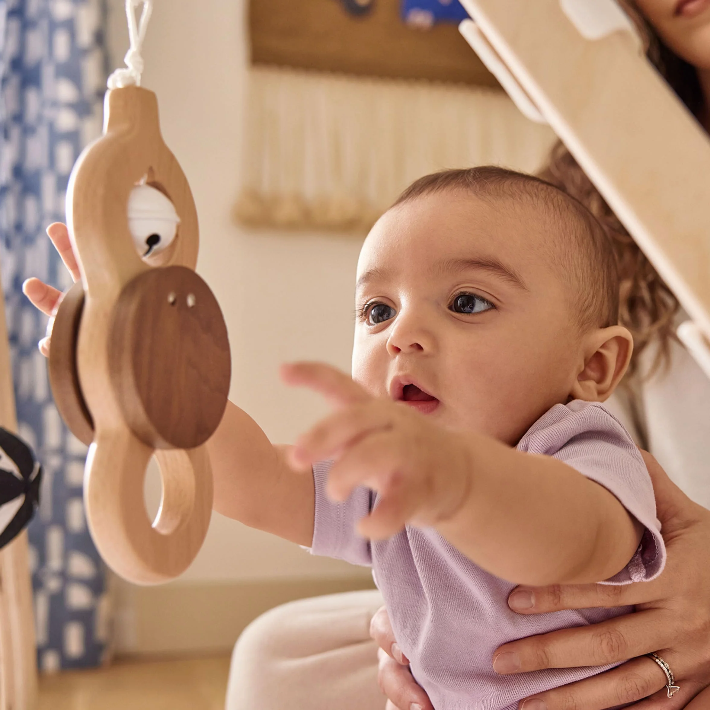 LOVEVERY | The Play Gym | Award Winning For Baby, Stage-Based Developmental Activity Gym & Play Mat for Baby to Toddler