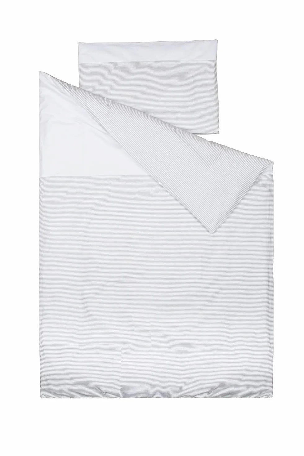 Vizaro - Pościel dziecięca 2-częściowa do łóżeczka 60x120cm - 100% Bawełna - Poszwa 90x120cm, 30x60cm - Wyprodukowane w UE, OekoTex - Líneas