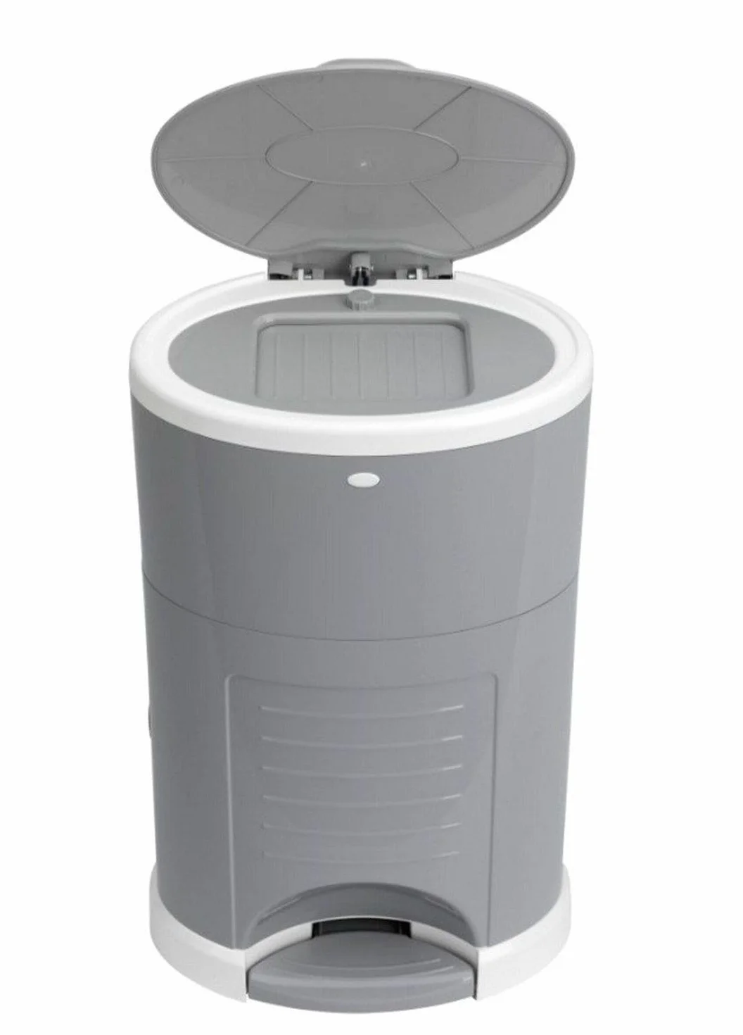 Korbell KM250DSG STANDARD pojemnik na ubrania na pieluchy – ekonomiczny – przyjazny dla środowiska – pedał nożny – 240 warstw pojemności, szary, 1600 ml