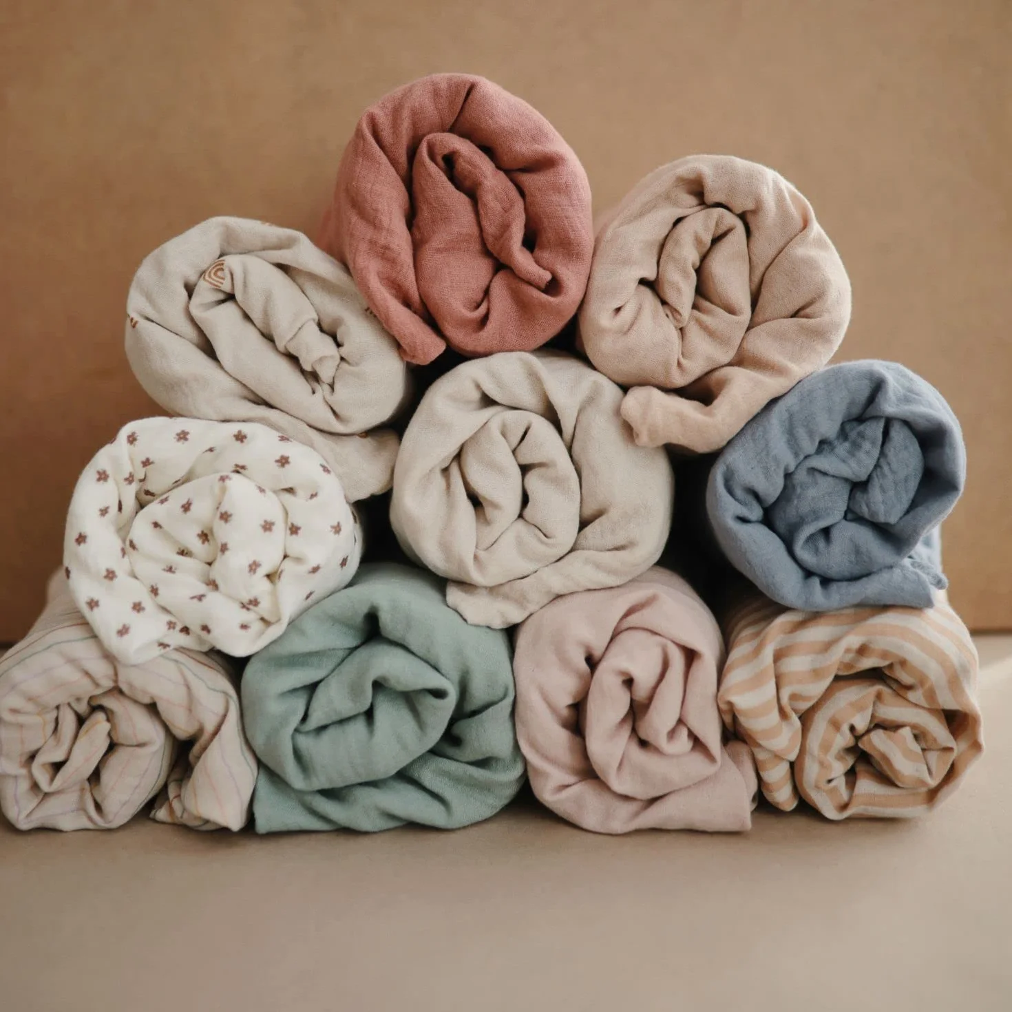 Mushie Changing Pad Cover Fog
