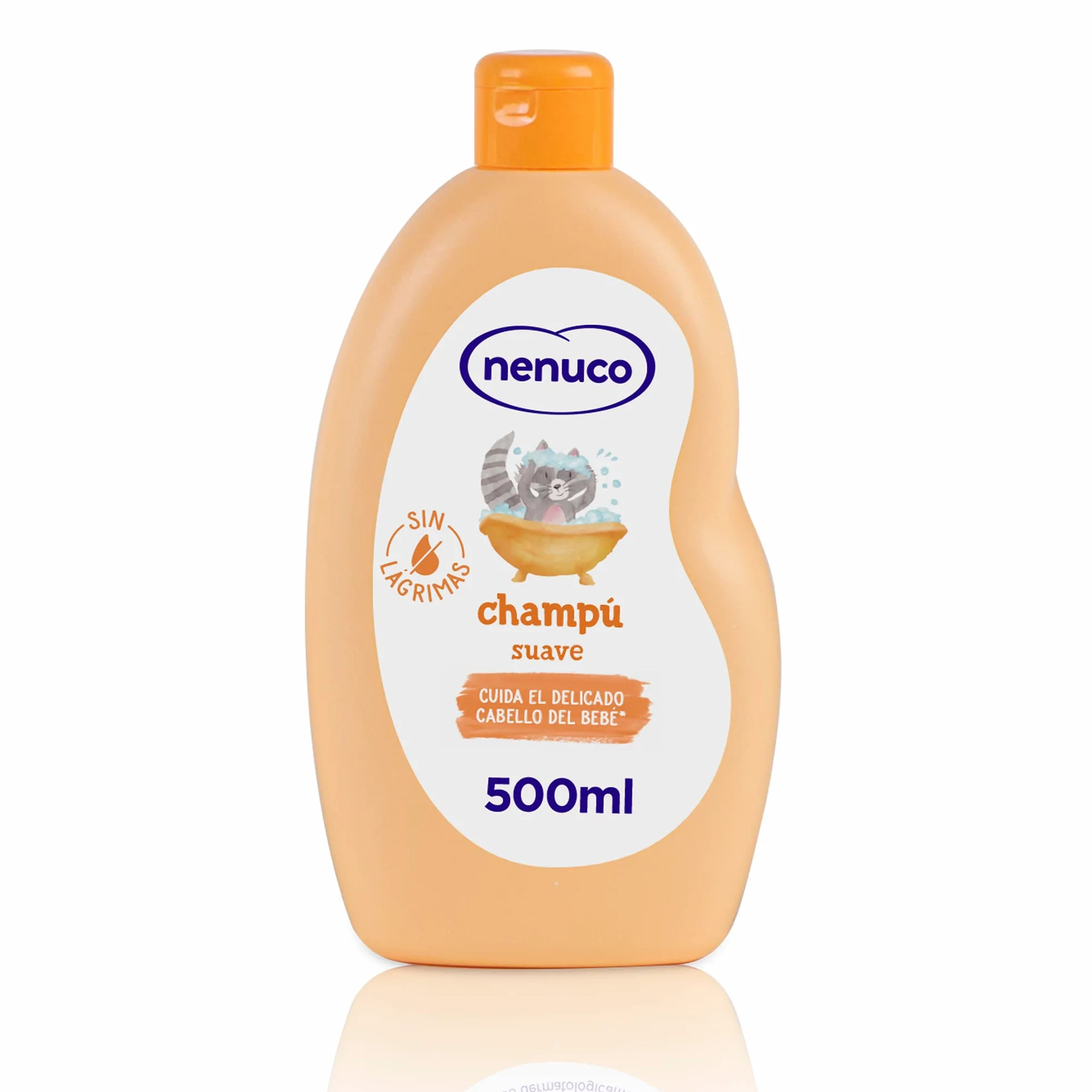 Nenuco Szampon miękki dla dzieci, ze słodkim mlekiem migdałowym, bez łez, 500 ml