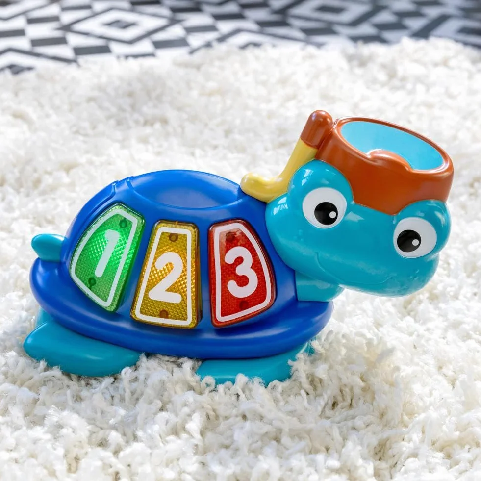 Baby Einstein 10455 Interaktywny Skoczek, Niebieski