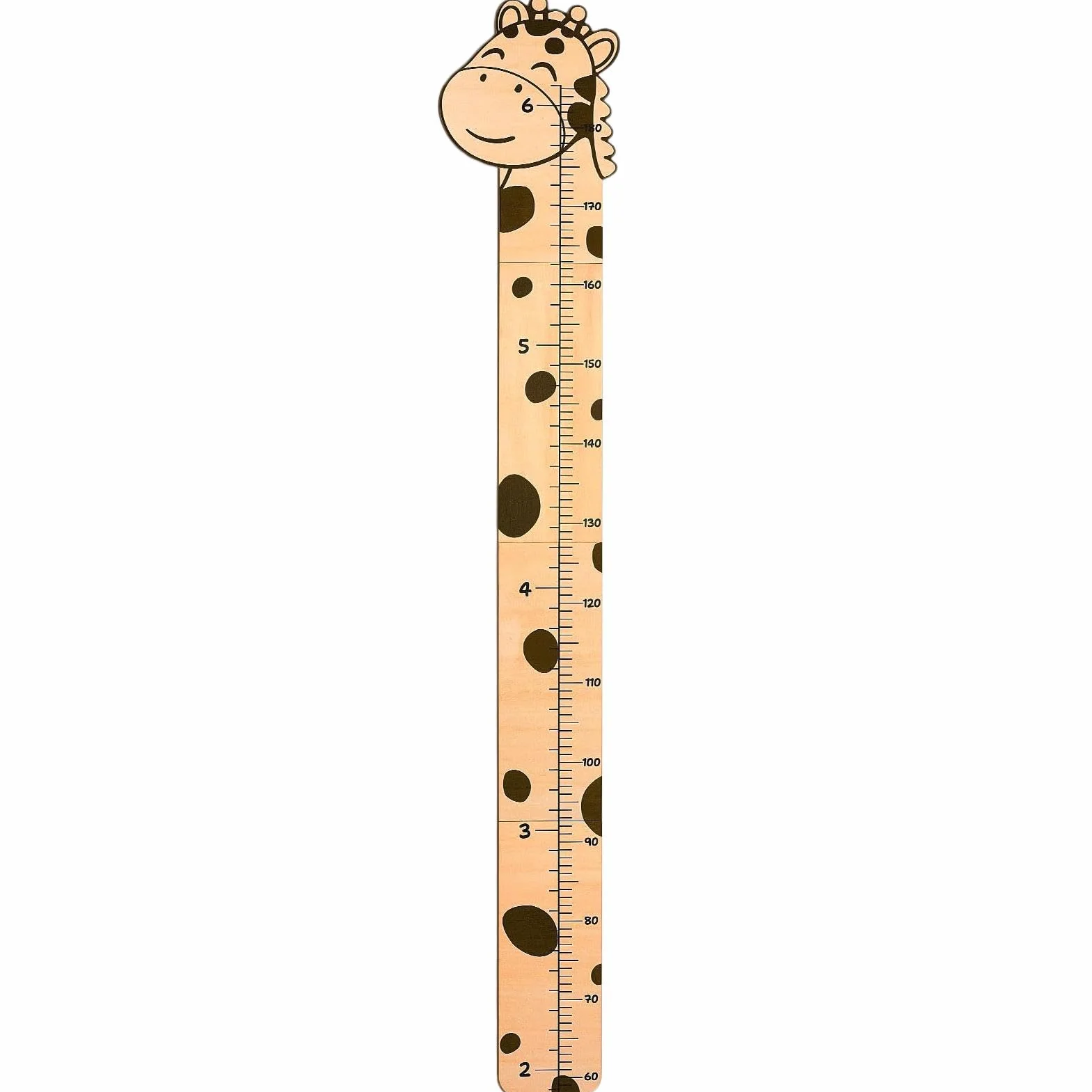 Generico PVC Growth Chart, Wall Mounted Ruler, Animal Cartoon Growth Chart, Kids Height Measurement, PVC Height Measurement, Kids Wall Growth Chart, Child Height Tracker,