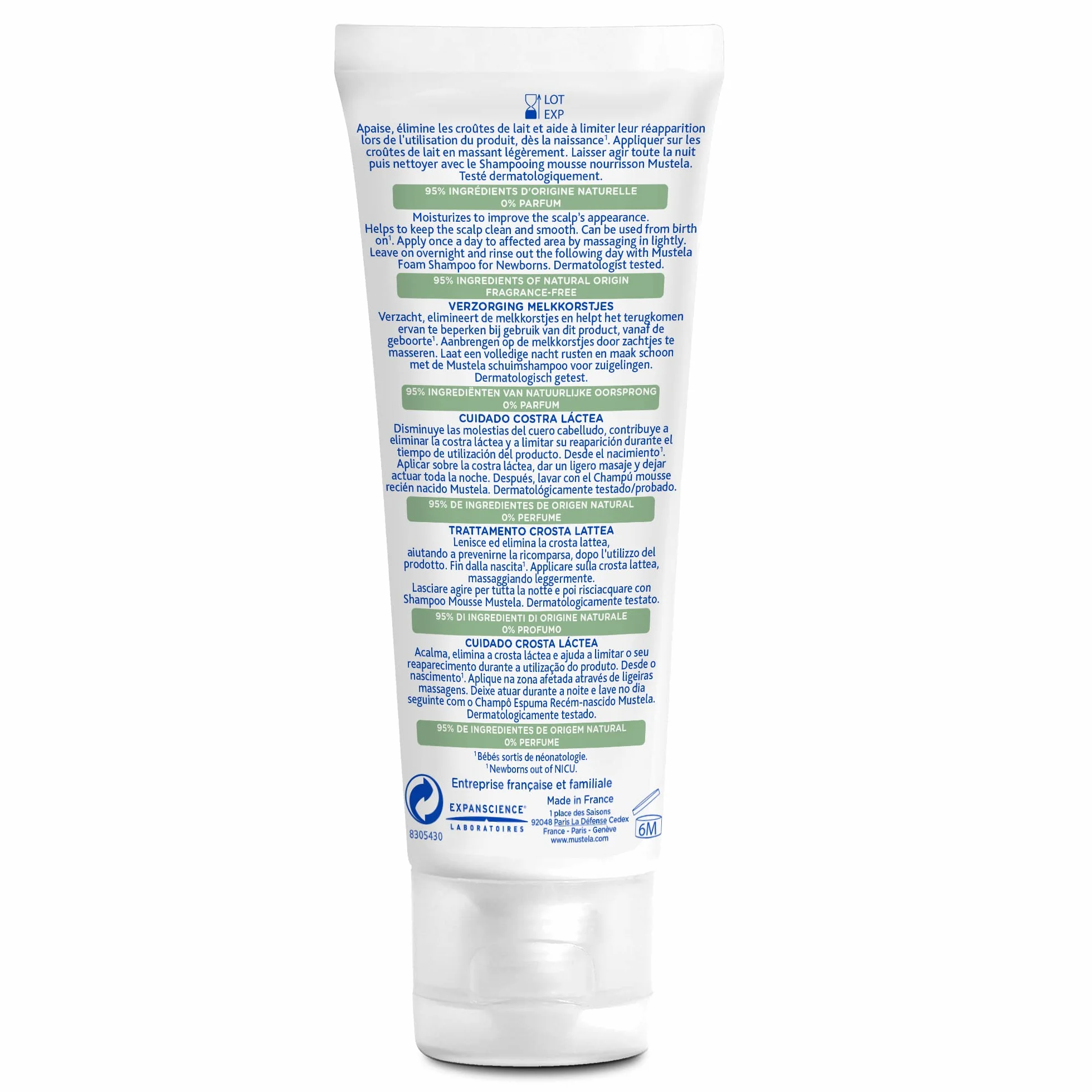 Body Lotion Mustela Bébé (40 ml) (40 ml)