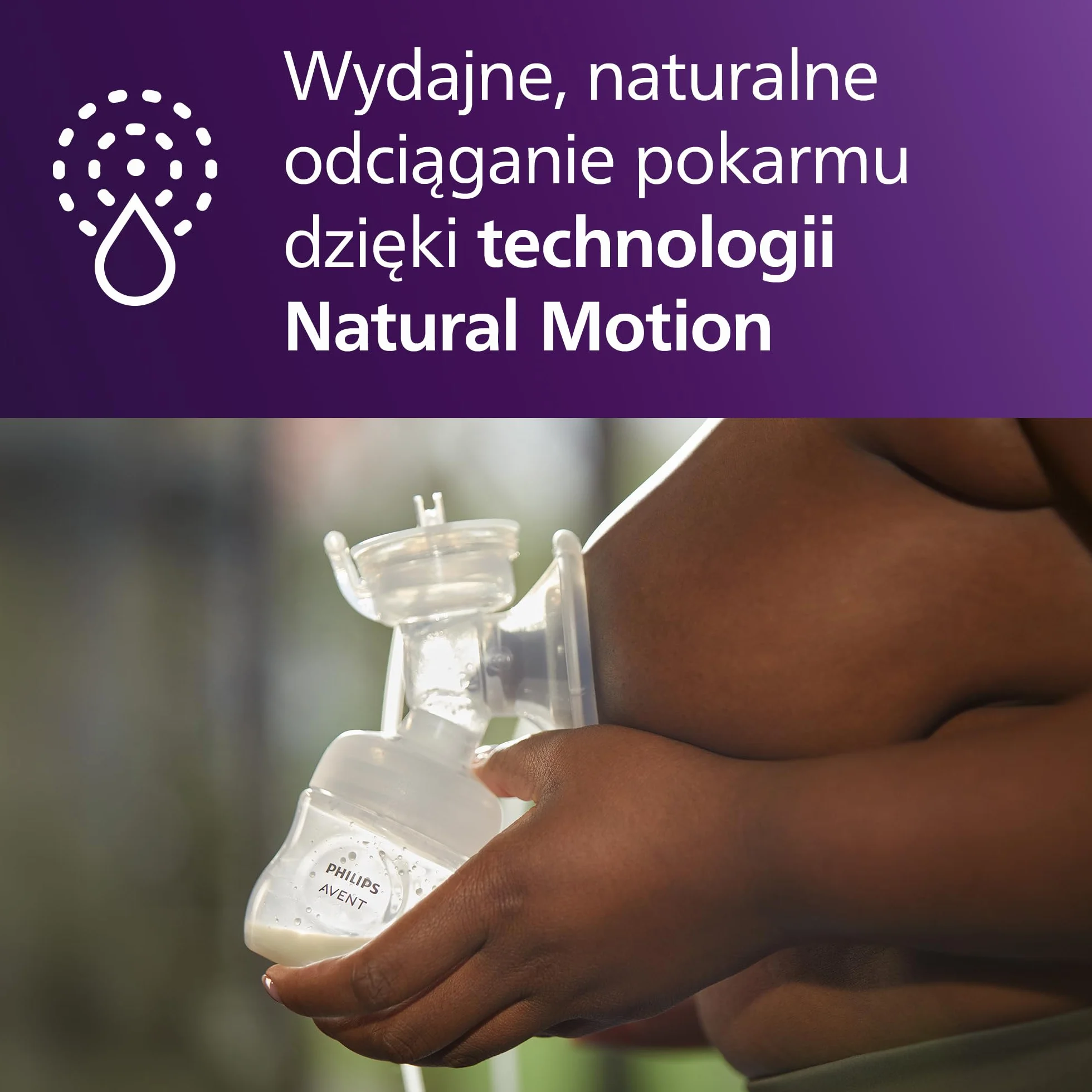 Philips Avent Pojedynczy laktator elektryczny, klasa szpitalna, taki sam rytm jak Twoje dziecko, w zestawie butelka o pojemności 125 ml i wkładki laktacyjne, model SCF395/31