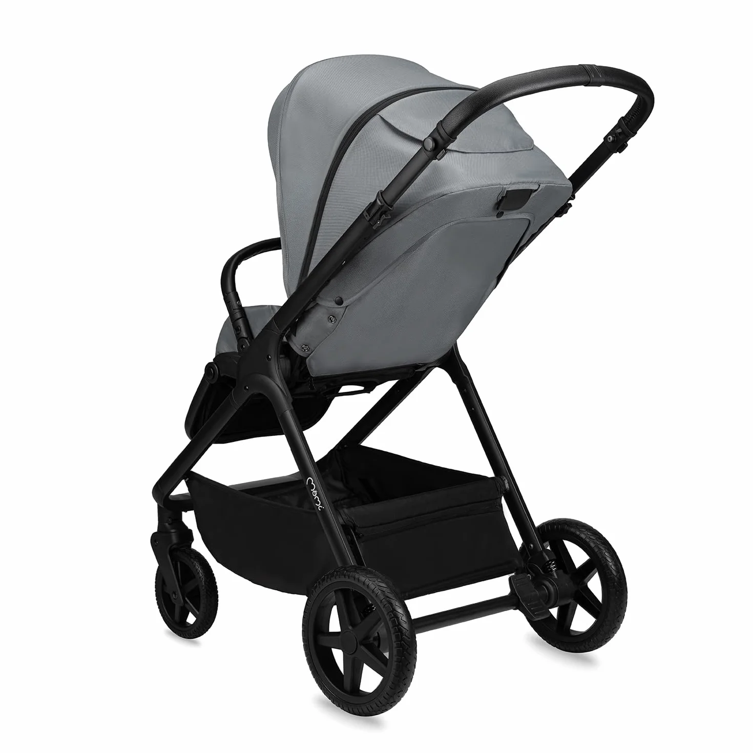 MoMi GISELLE Wózek dziecięcy kombi 2 w 1 z funkcją buggy, 5-punktowy pas bezpieczeństwa, od 1. dnia życia, do 22 kg masy ciała (wózek), kosz na zakupy, materac, ochrona przed deszczem i torba do