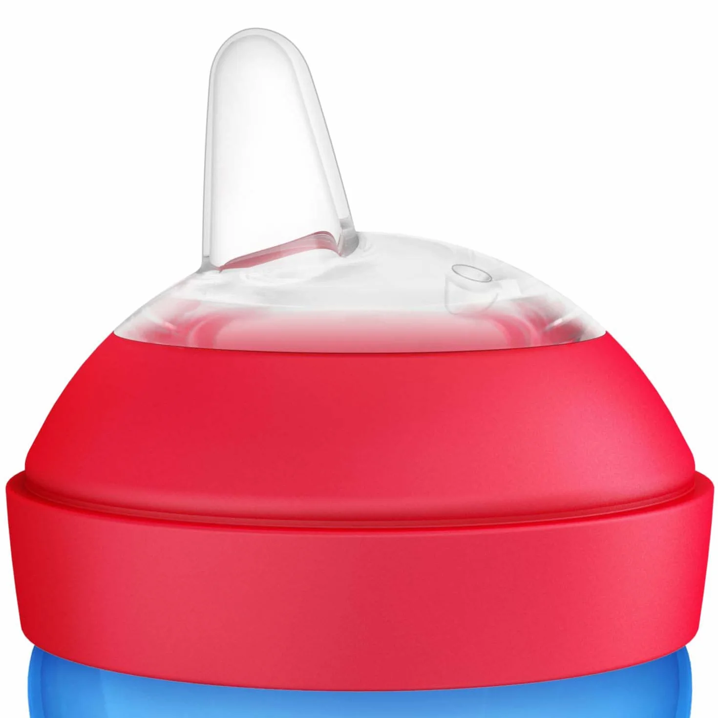 Philips Avent Kubek do picia z miękkim dzióbkiem SCF802/02, 9 m+, 260 ml, fioletowy/niebieski