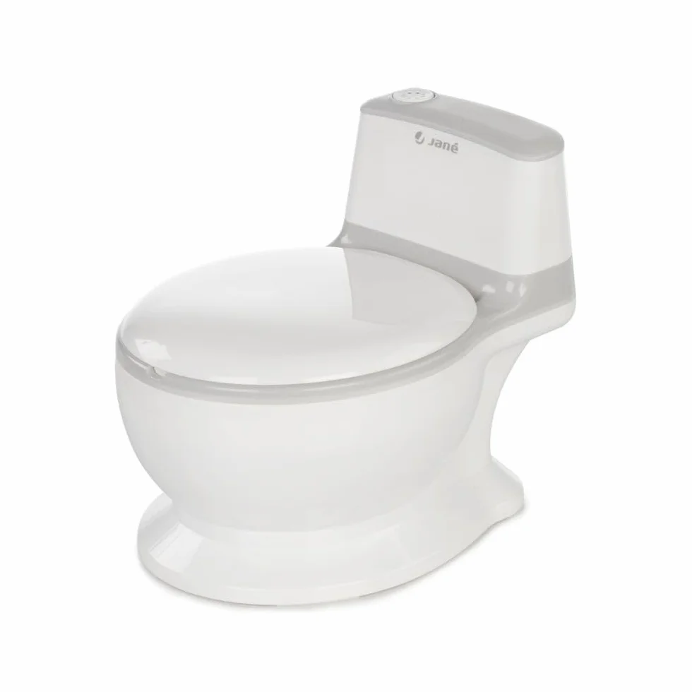 Jané First Potty, nauka nocnika, z dźwiękiem, łatwa do czyszczenia, antypoślizgowa, odporna na zachlapanie, zdejmowana miska