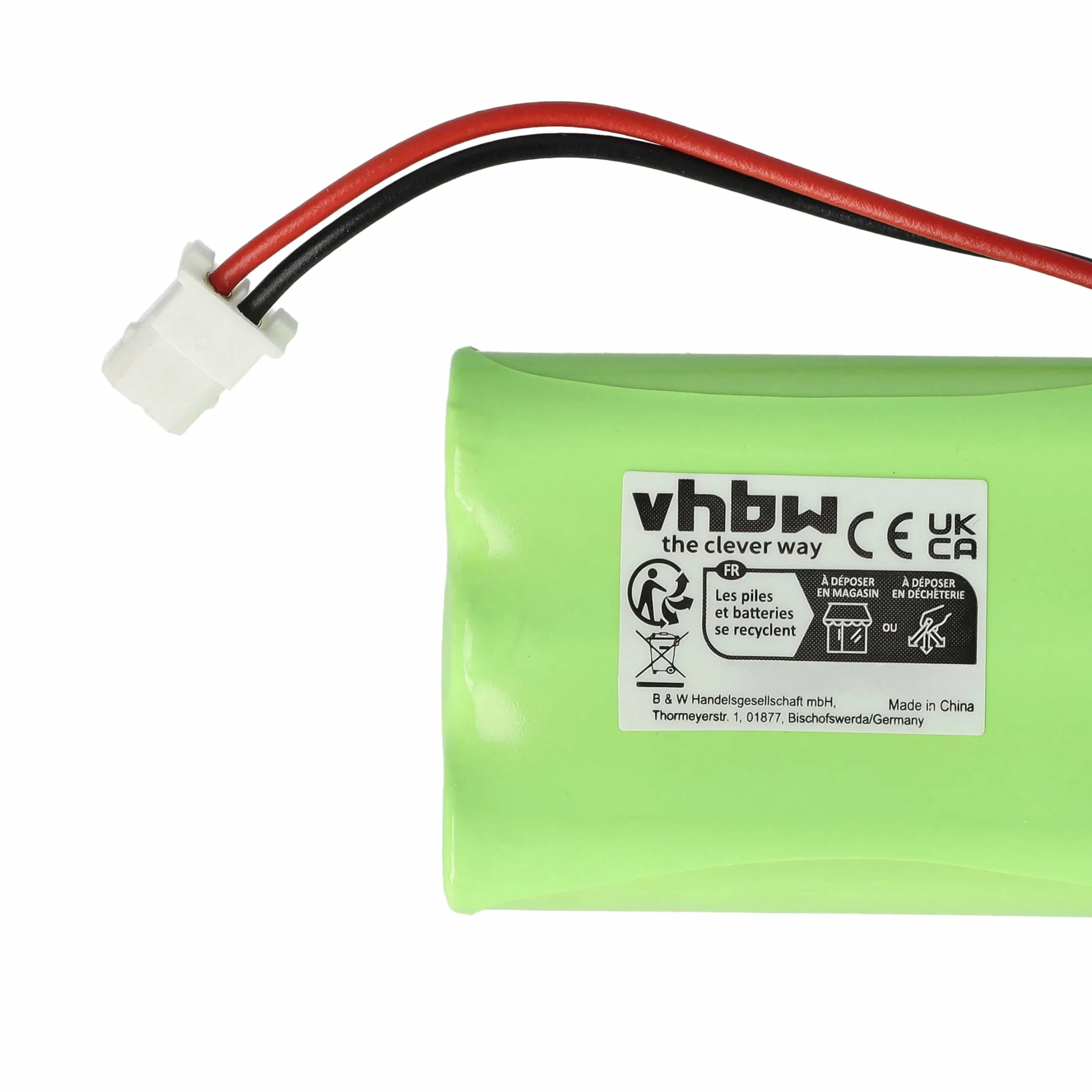 vhbw Bateria zamienna do Motorola GP80AAAHC3BMX, HRMR03 do elektronicznej niani rozmówcy (700 mAh, 3,6 V, NiMH)