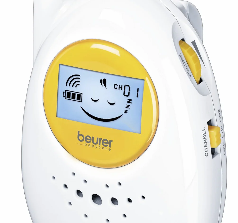 Beurer 952,08 Telefon do Monitorowania Dzieci, Biały/Żółty, 2 Sztuki
