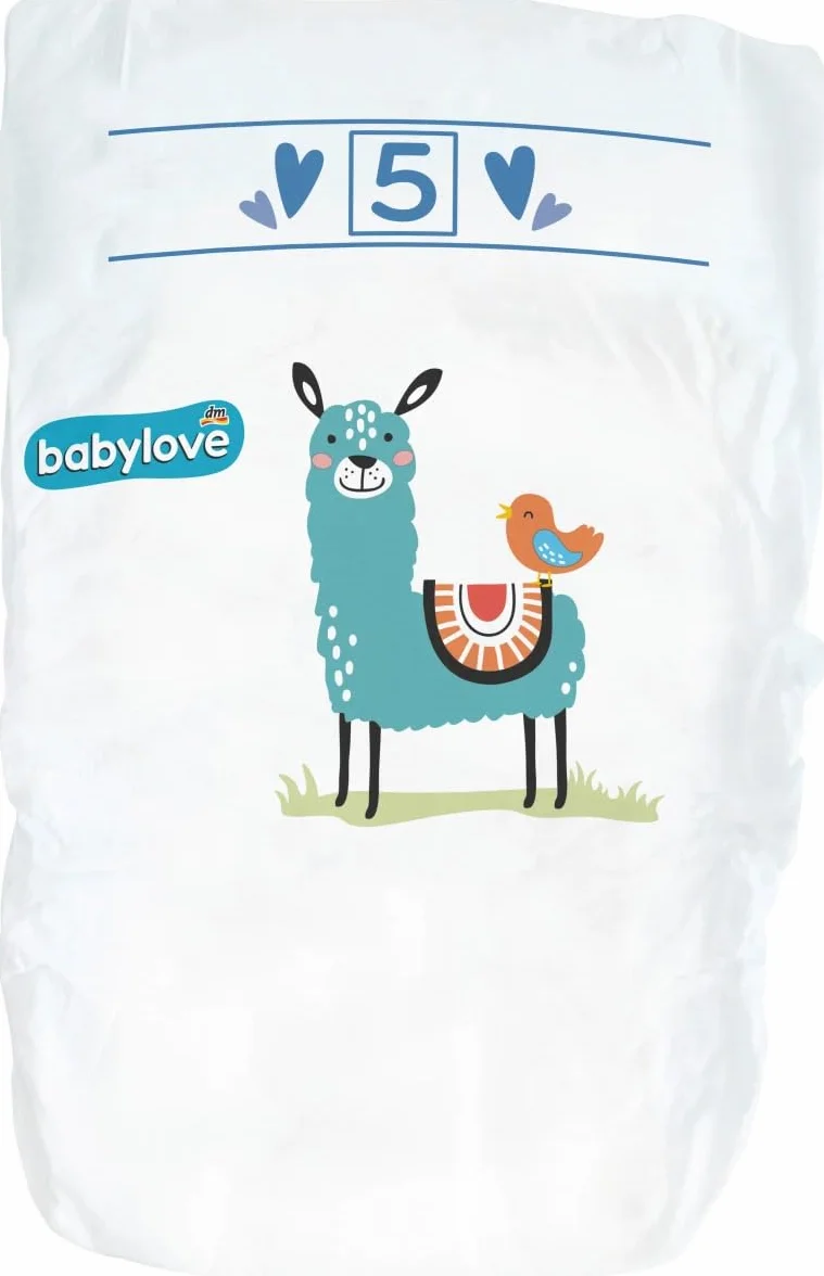 babylove pieluchy premium aktywne plus rozmiar 5, junior 12-25 kg, opakowanie Jumbo, 2 x 36 sztuk, 72 szt.