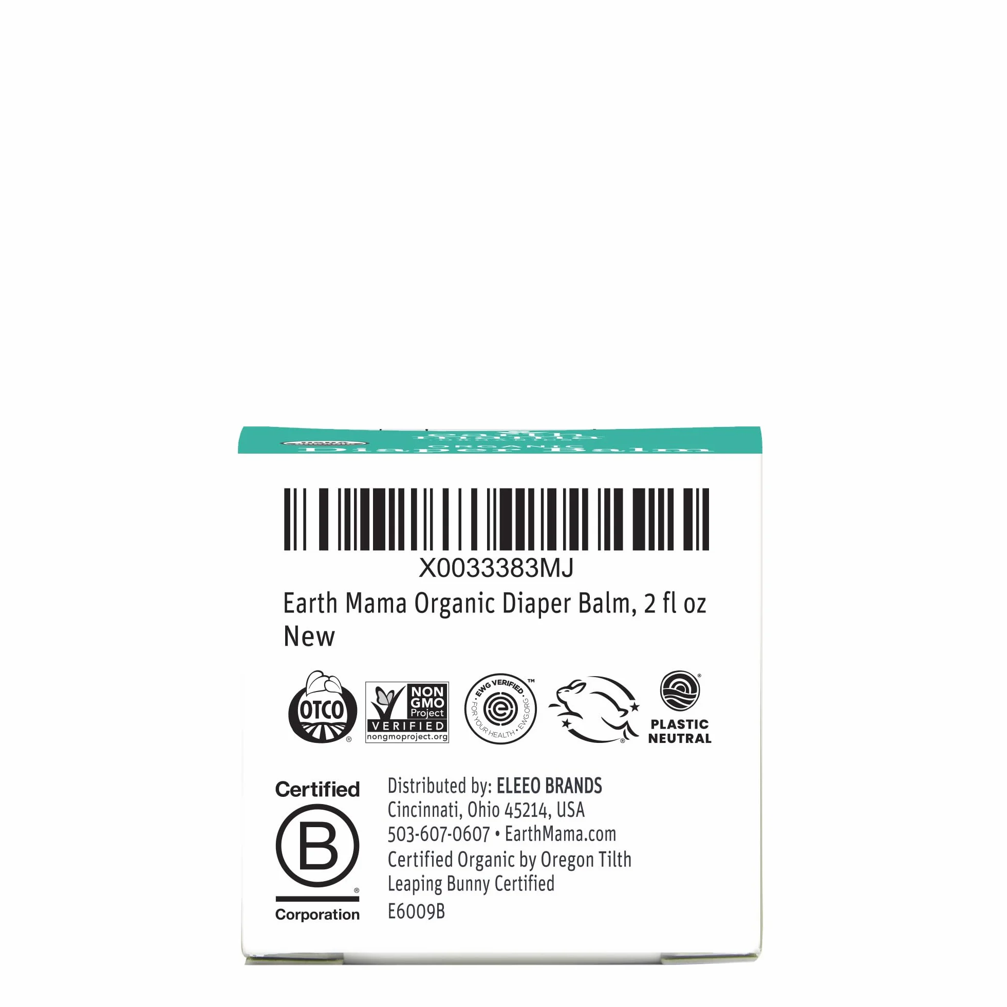 Earth Mama Angel Baby Angel Baby Bottom Balm, 1 opakowanie (1 x 60 ml)
