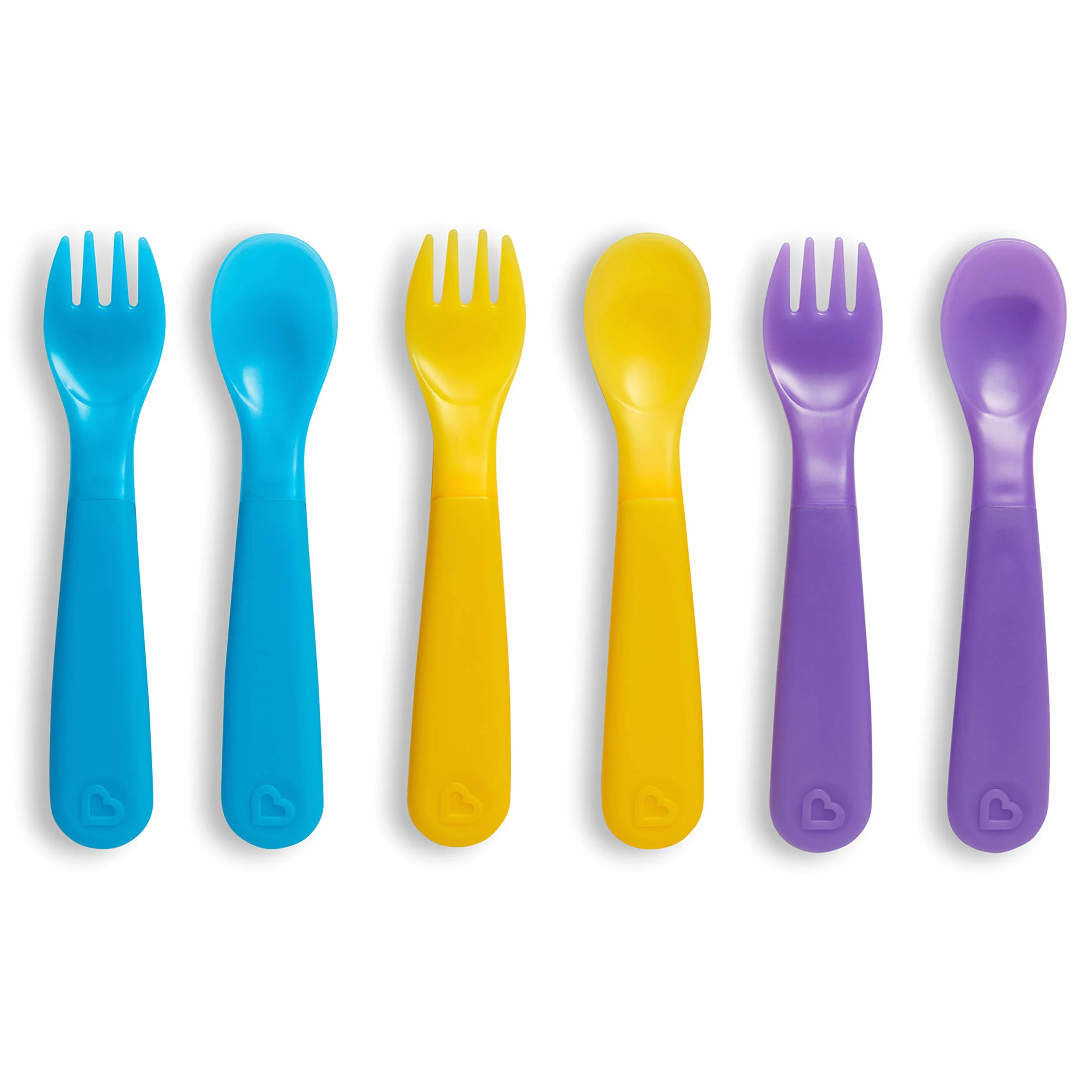 Munchkin Colour Change Toddler Forks and Spoons, Pack of 6