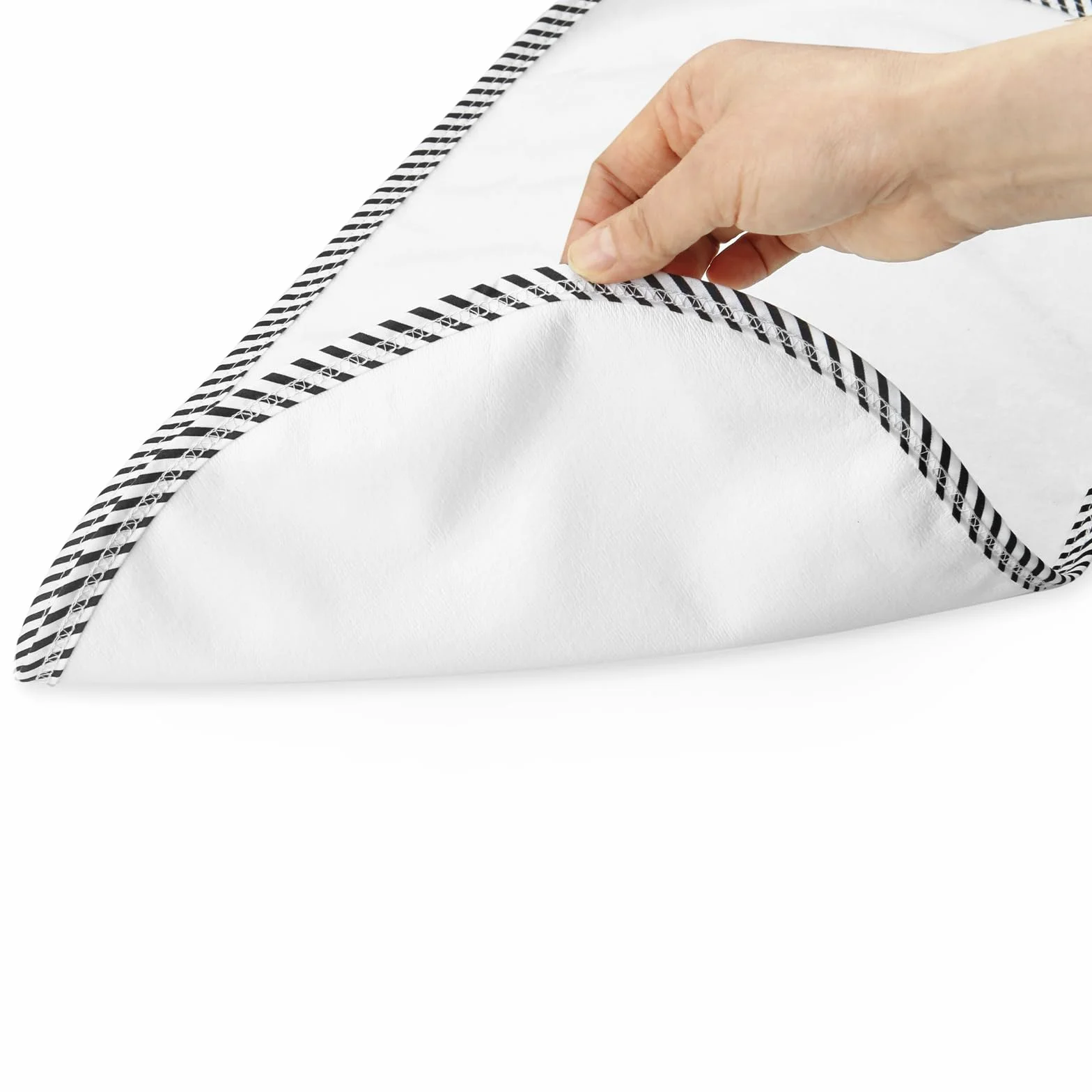 Pandaear Zestaw 4 wodoodpornych przenośnych podkładek do przewijania w podróży, zmywalne podkładki do przewijania Baby Diaper Changing Mat - 60 x 30 cm