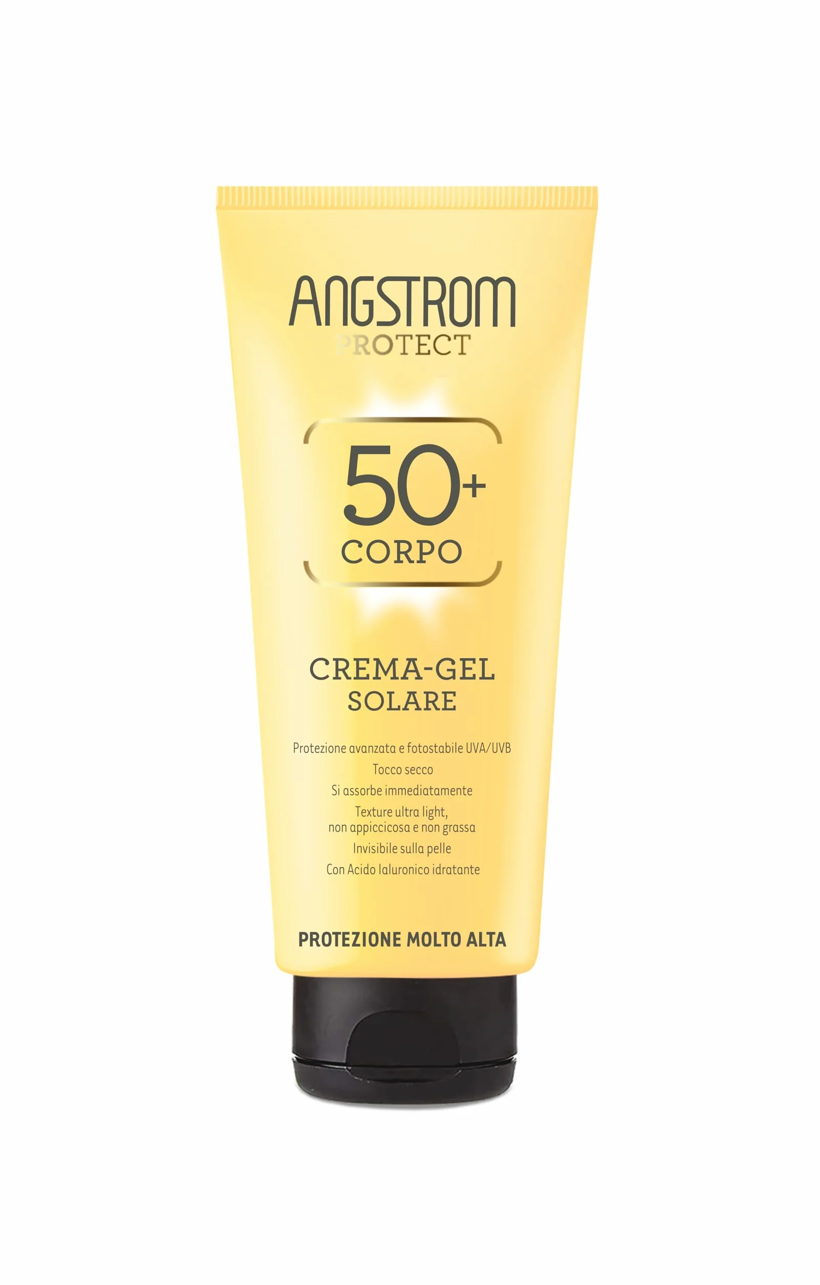 Angstrom Protect Solar Gel krem przeciwsłoneczny SPF 50+, ultra lekki, wodoodporny, testowany dermatologicznie, 200 ml