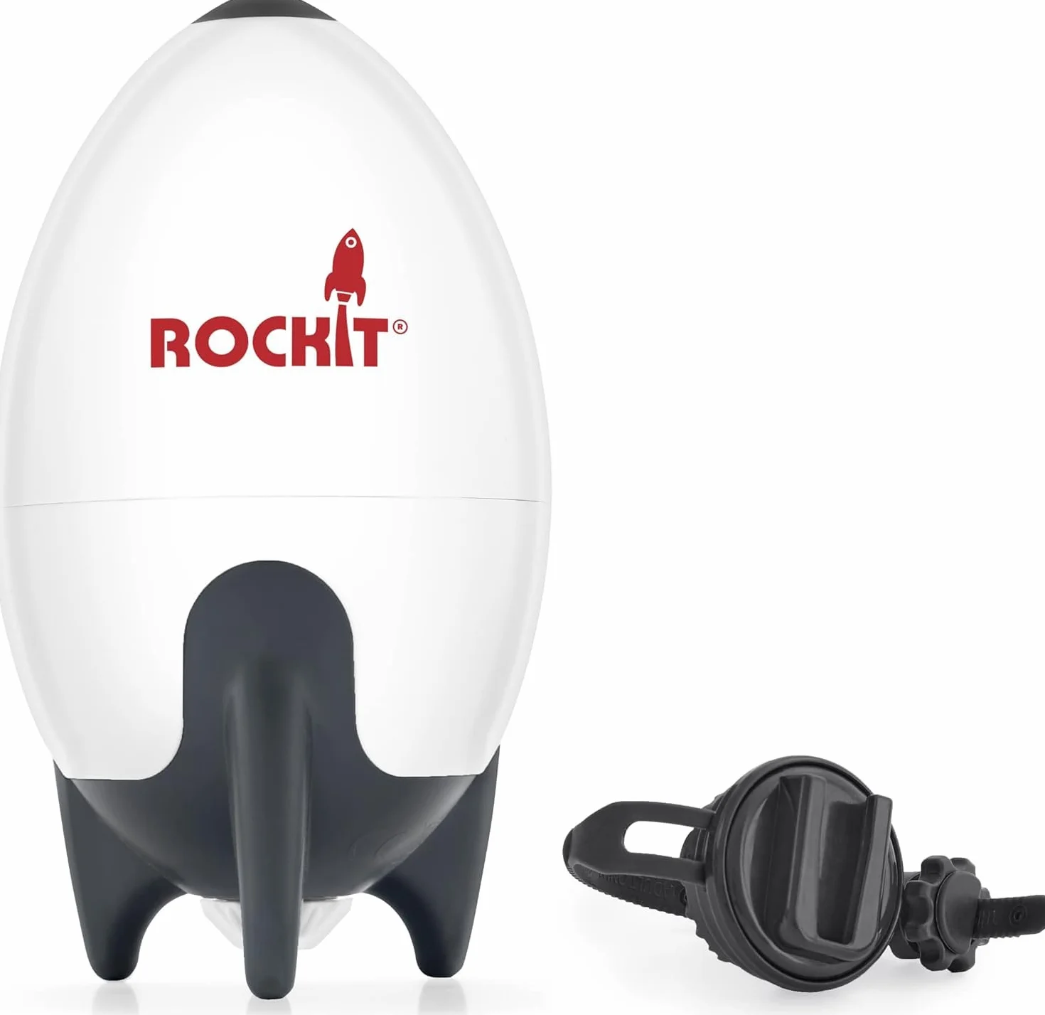 Rockit Akumulator Rocker – pomoc do spania dla dzieci delikatnie kołysze każdy wózek dziecięcy lub wózek, regulowana prędkość – pasuje do wszystkich wózków dziecięcych i wózków dziecięcych, aby