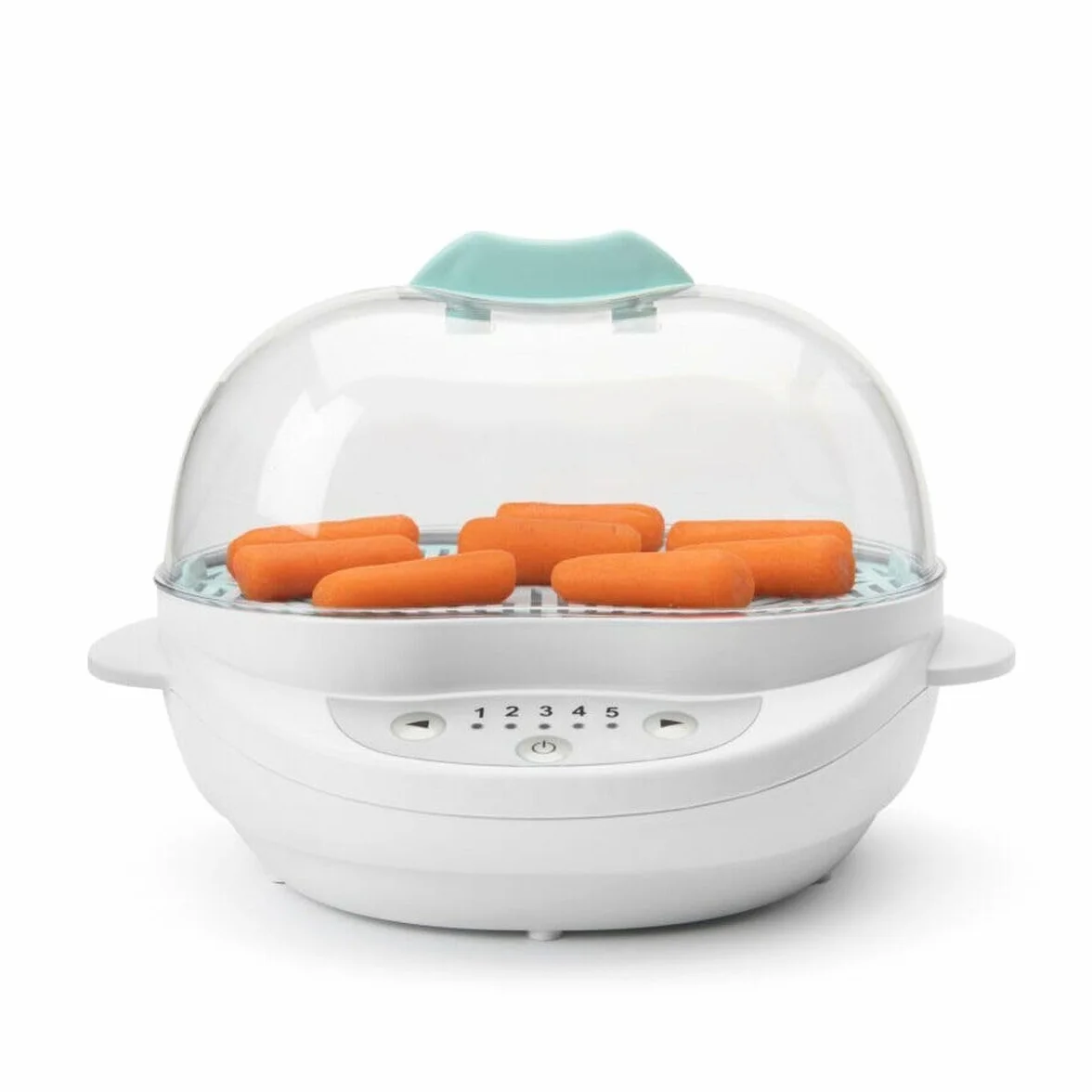 Nutribullet Baby Turbo parowar do przygotowywania posiłków dla niemowląt, procesor żywności dla niemowląt, urządzenie do dezynfekcji i sterylizacji; 420 W; BSR08N