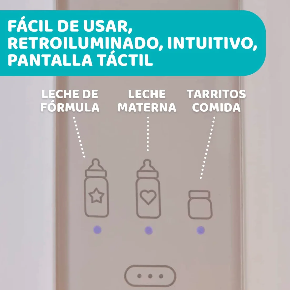 Chicco Podgrzewacz do butelek domowych i podróżnych, z 2 programami i automatycznym wyłączaniem, odpowiednia temperatura ogrzewania, podgrzewacz do jedzenia dla niemowląt, odpowiedni do słoików, 110