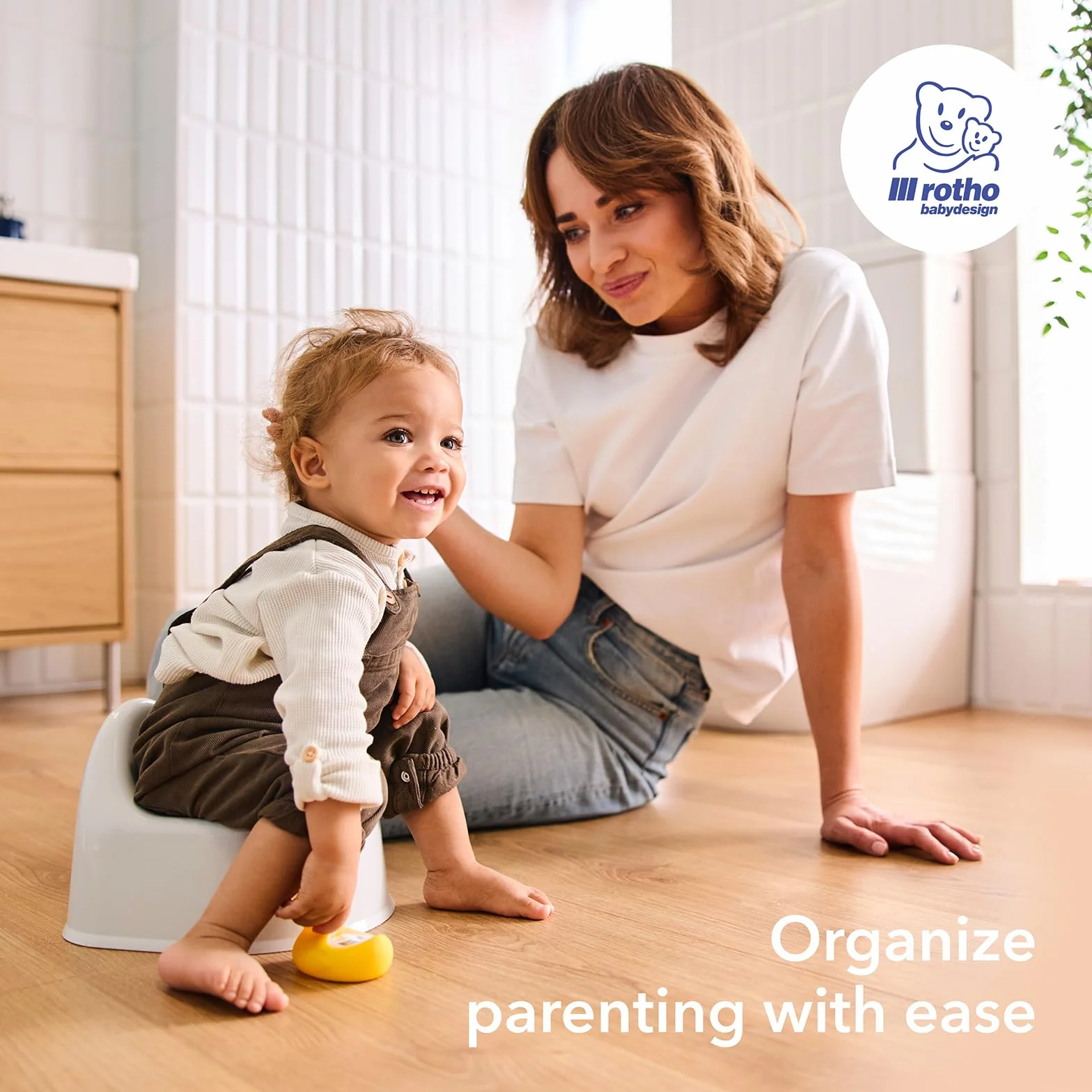 Rotho Babydesign Pudełko na chusteczki nawilżane, niebieskie, 1,25 l – duże pudełko do przechowywania chusteczek nawilżanych, chusteczek dla niemowląt i chusteczek czyszczących – do wielokrotnego